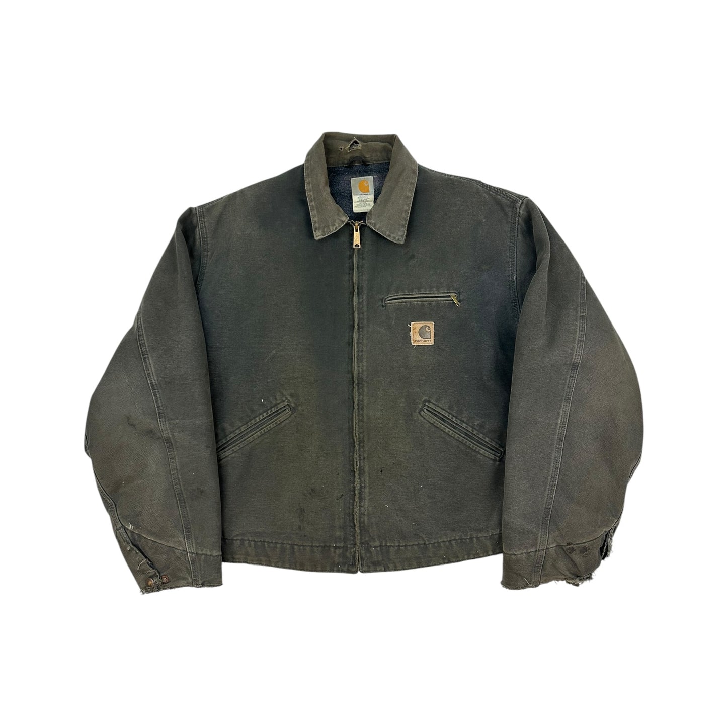 Vintage Carhartt Detroit Jacke grau/braun Gr. XXL