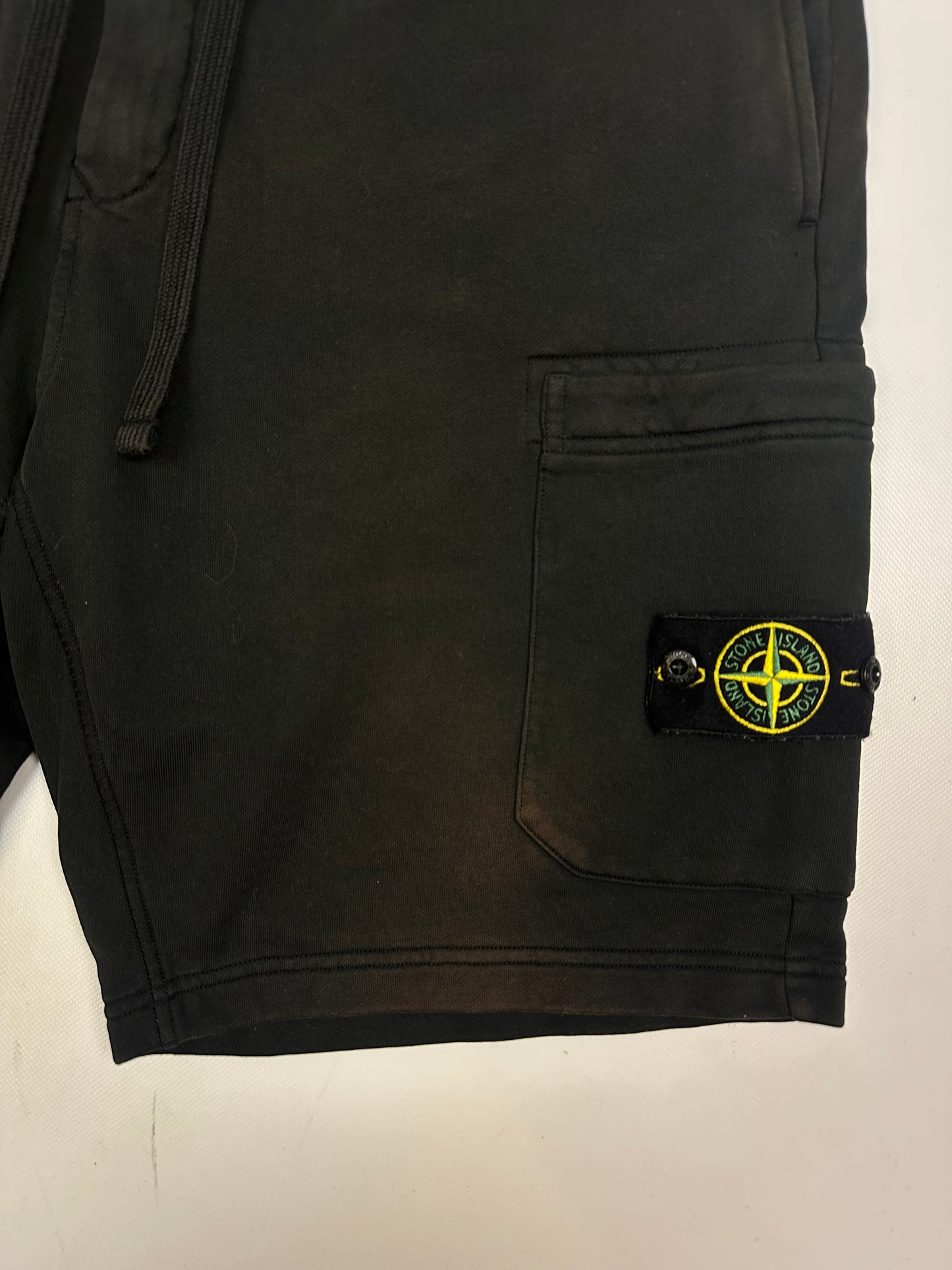 Stone Island Hose kurz schwarz XXL