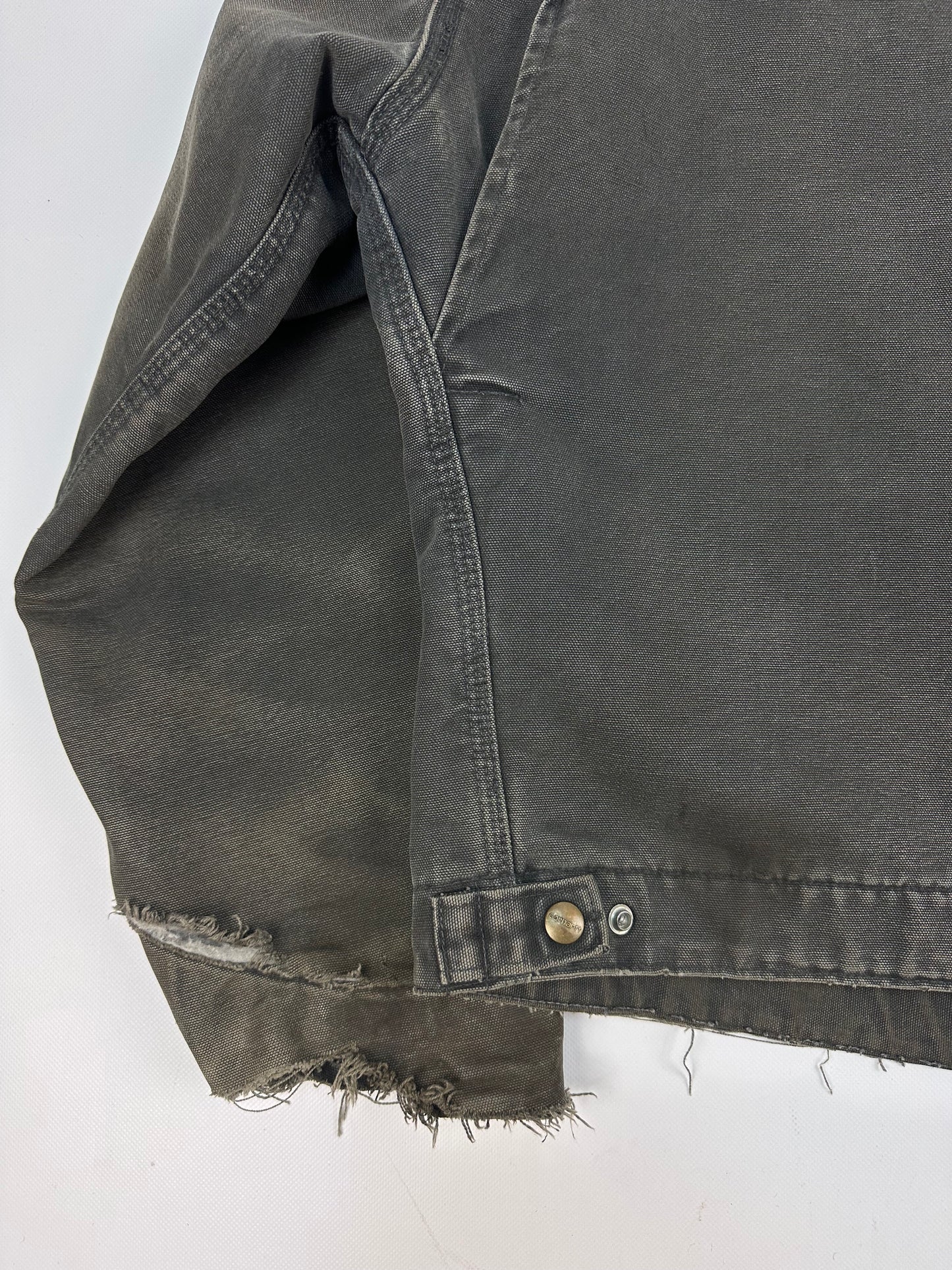 Vintage Carhartt Detroit Jacke grau/braun Gr. XXL