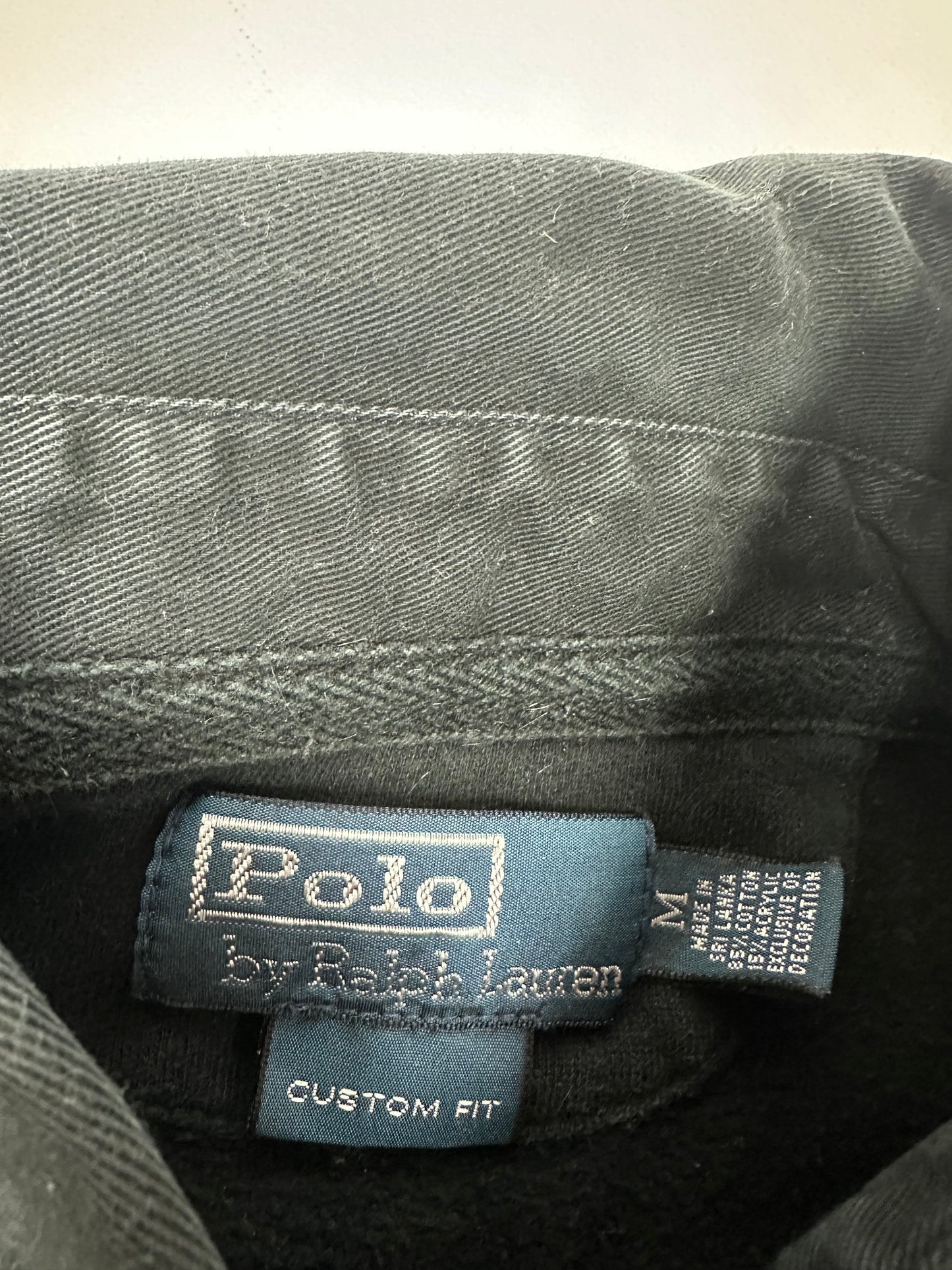 Vintage Ralph Lauren Pullover schwarz Gr. M
