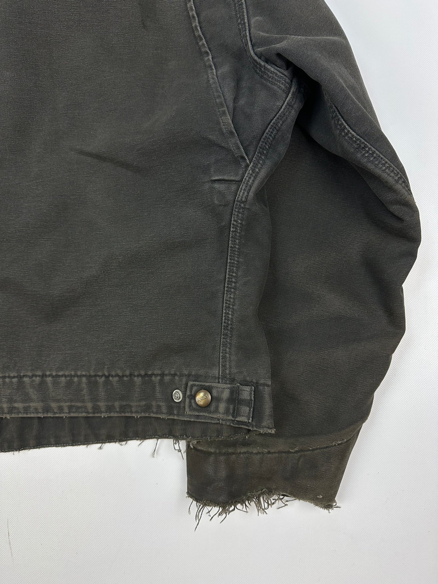 Vintage Carhartt Detroit Jacke grau/braun Gr. XXL