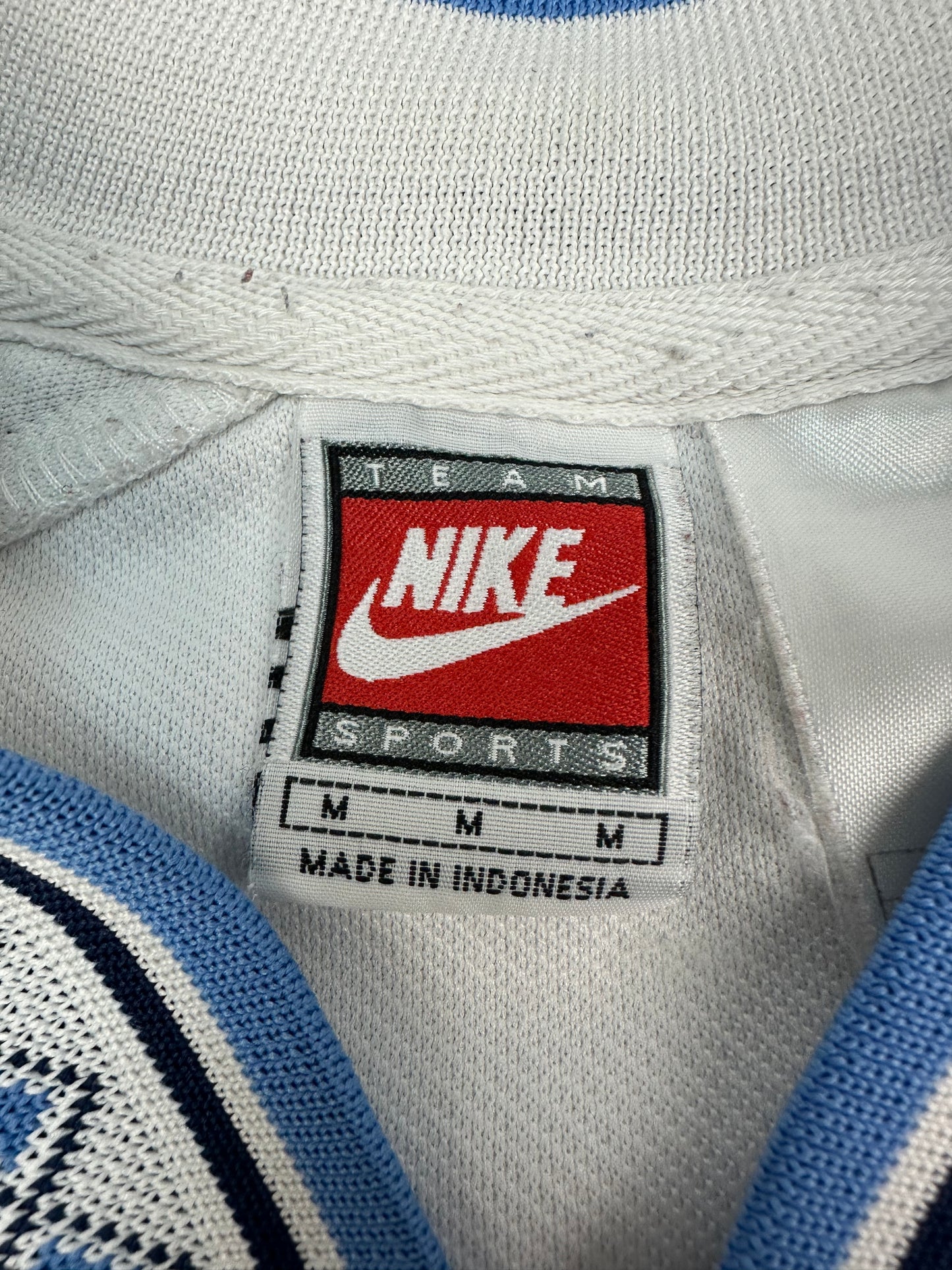Vintage Nike North Carolina Baseball Trikot blau/weiß Gr. M