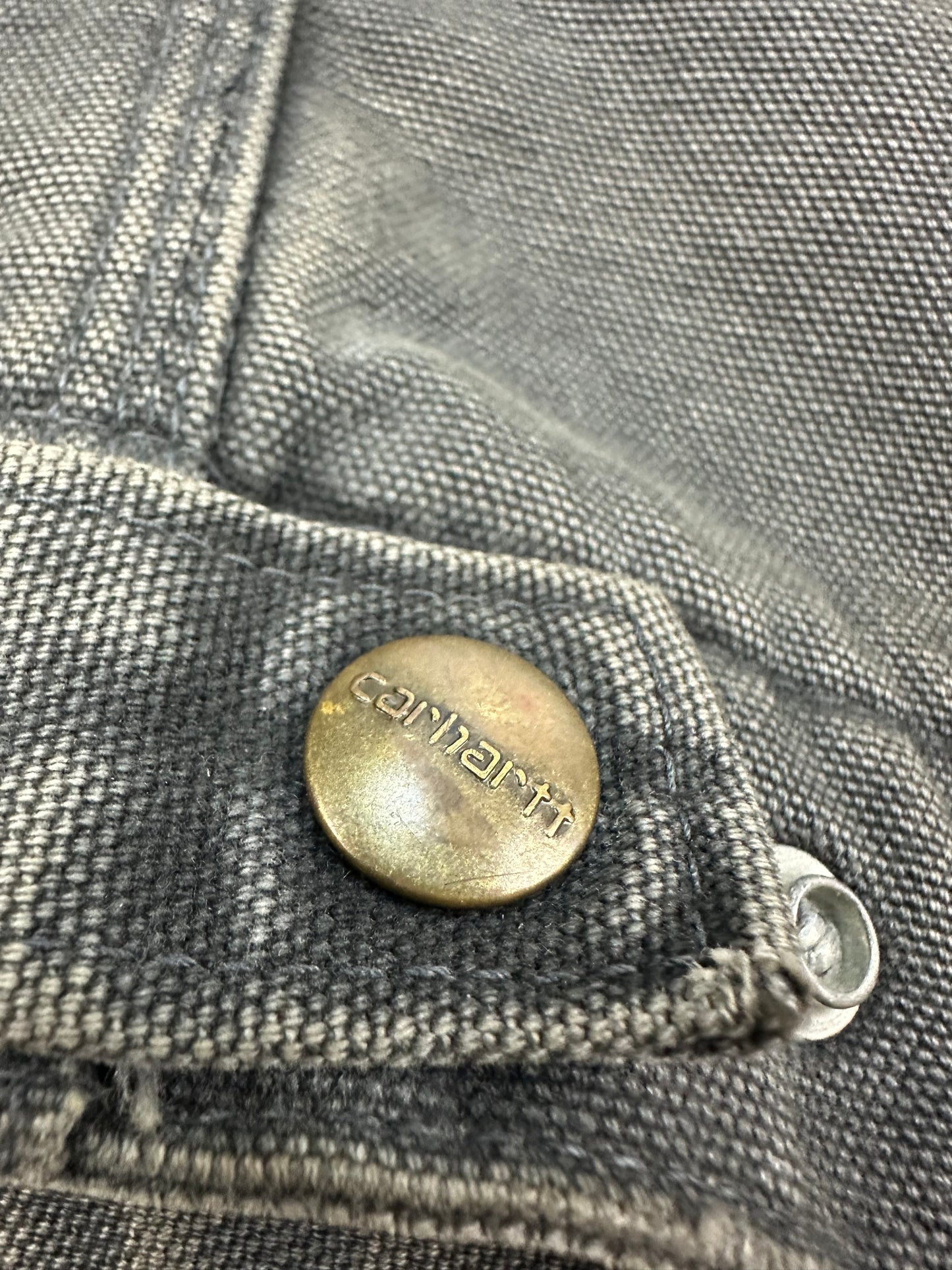 Vintage Carhartt Detroit Jacke grau/braun Gr. XXL