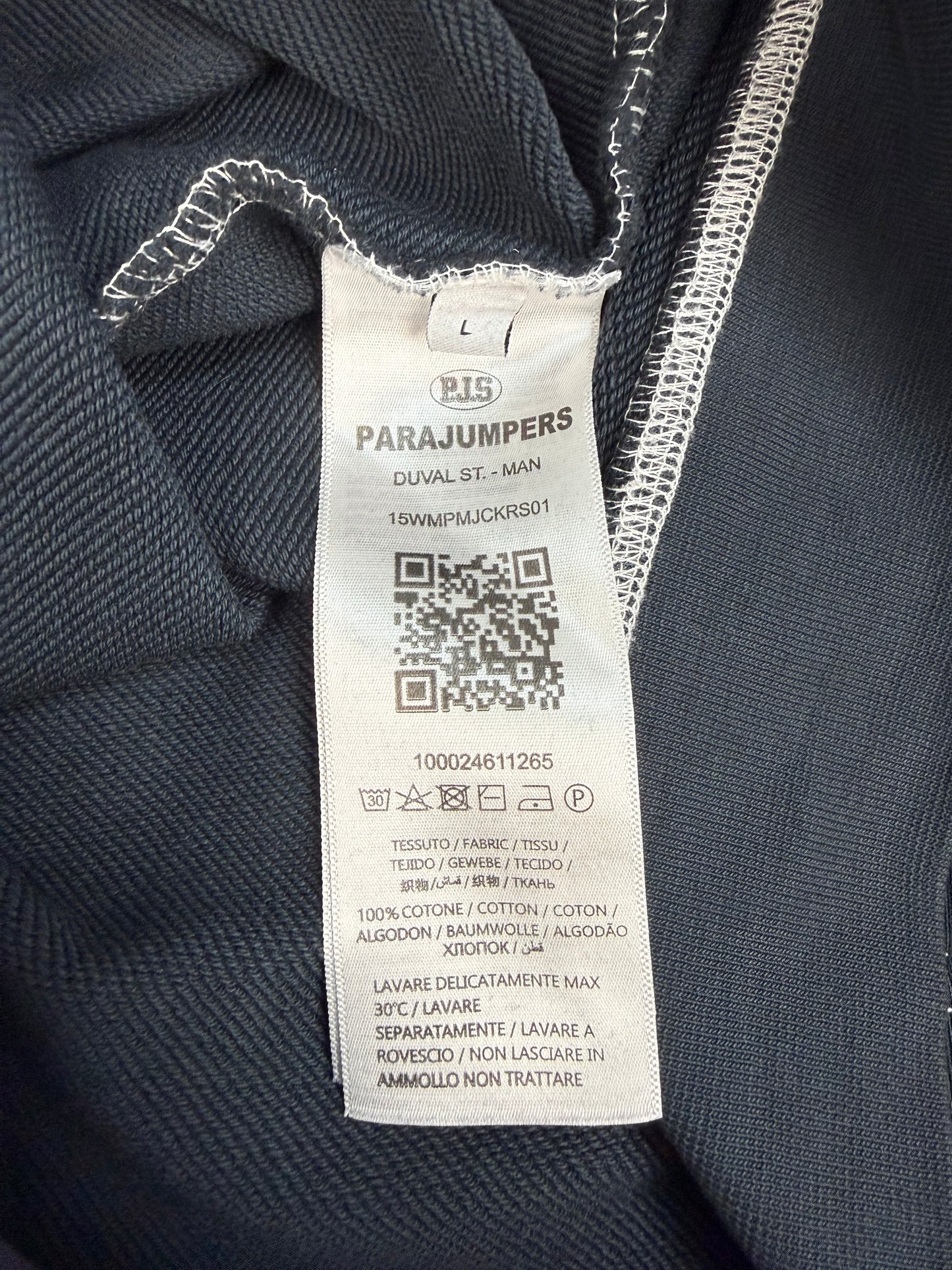 Parajumpers Pullover schwarz Gr. L