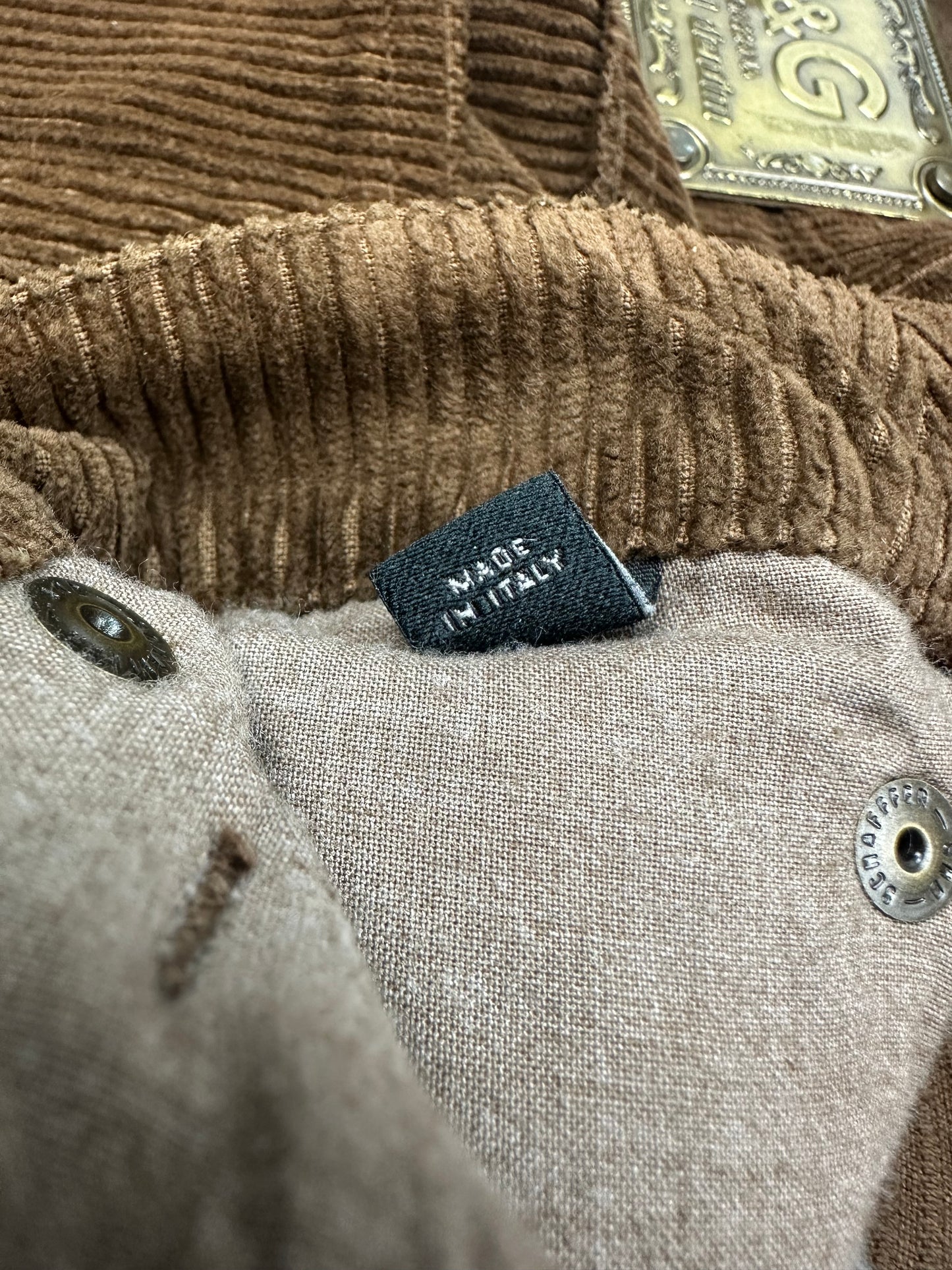 Vintage Dolce & Gabbana Rock braun Gr. 32