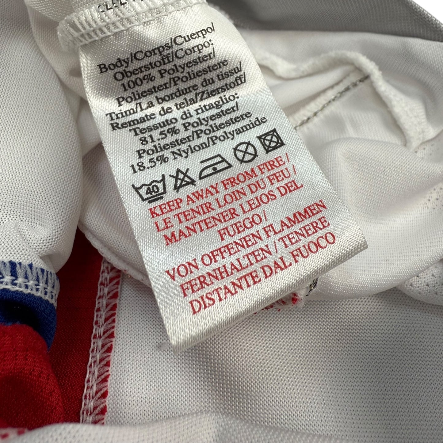 Vintage Umbro Trikot weiß XL