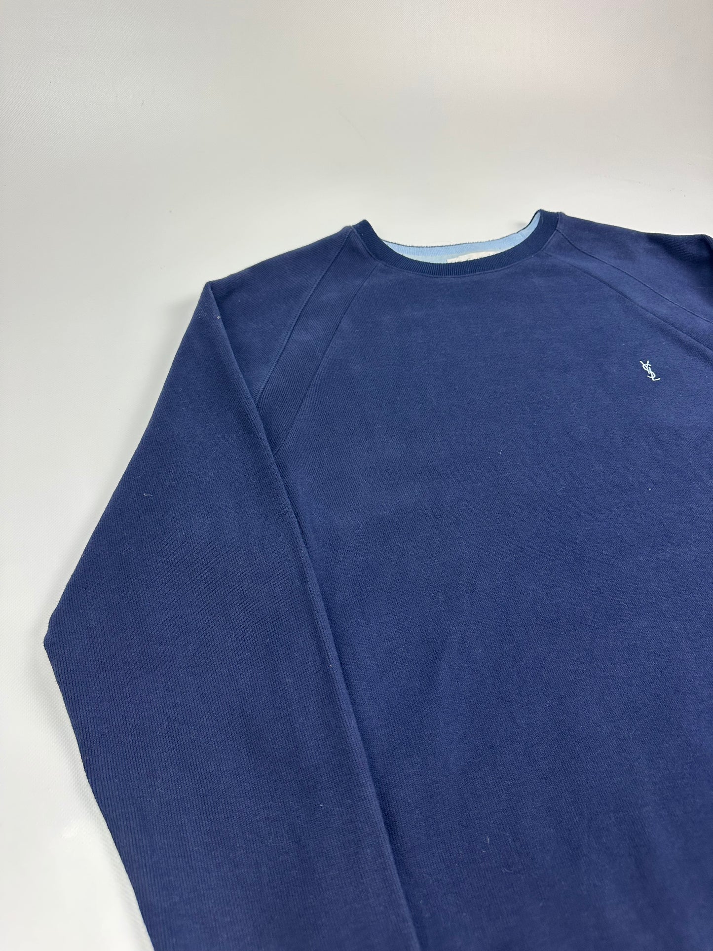 Vintage Yves Saint Laurent Pullover navy Gr. L