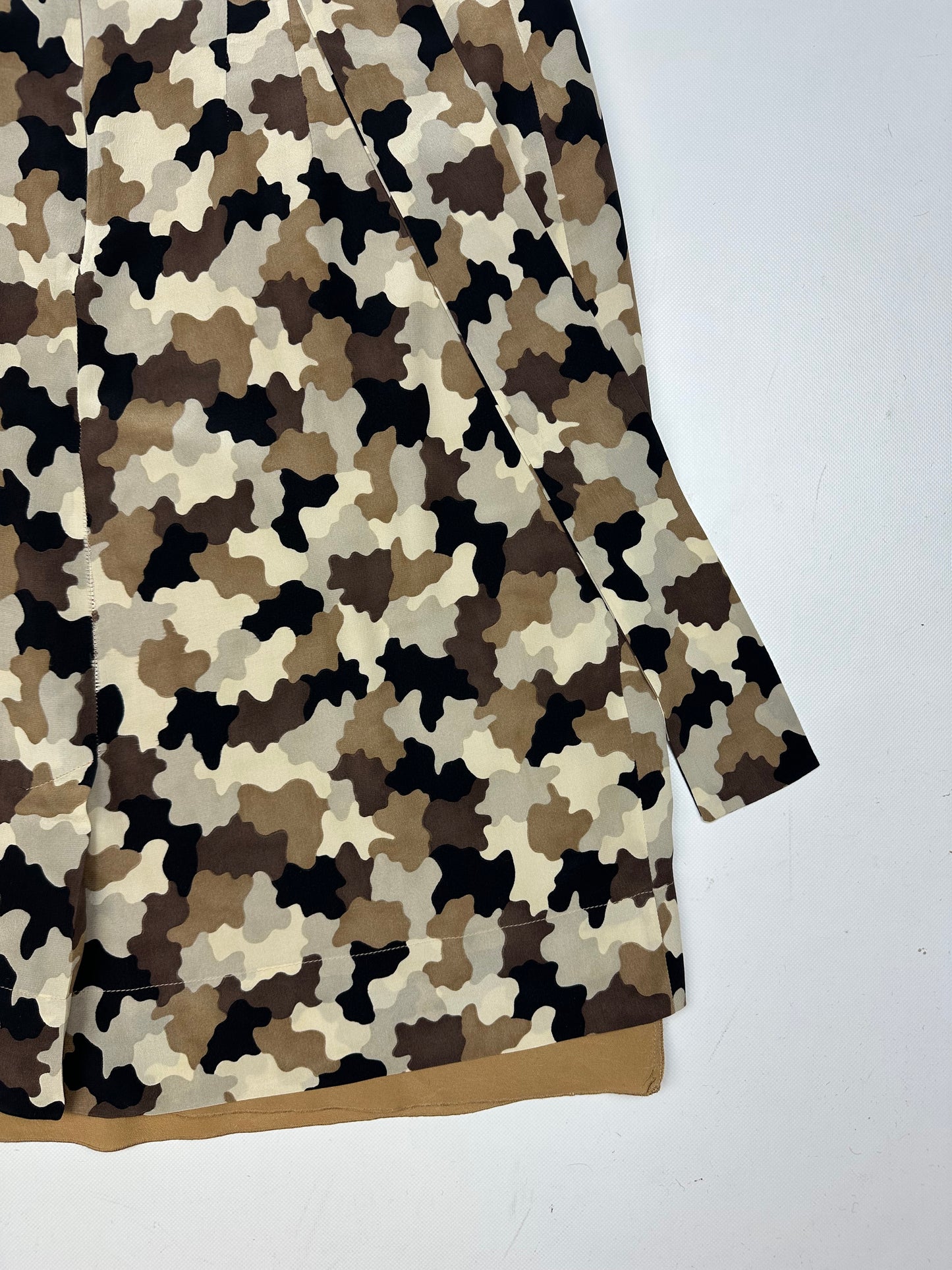 Prada Camouflage Kleid braun/beige Gr. 42