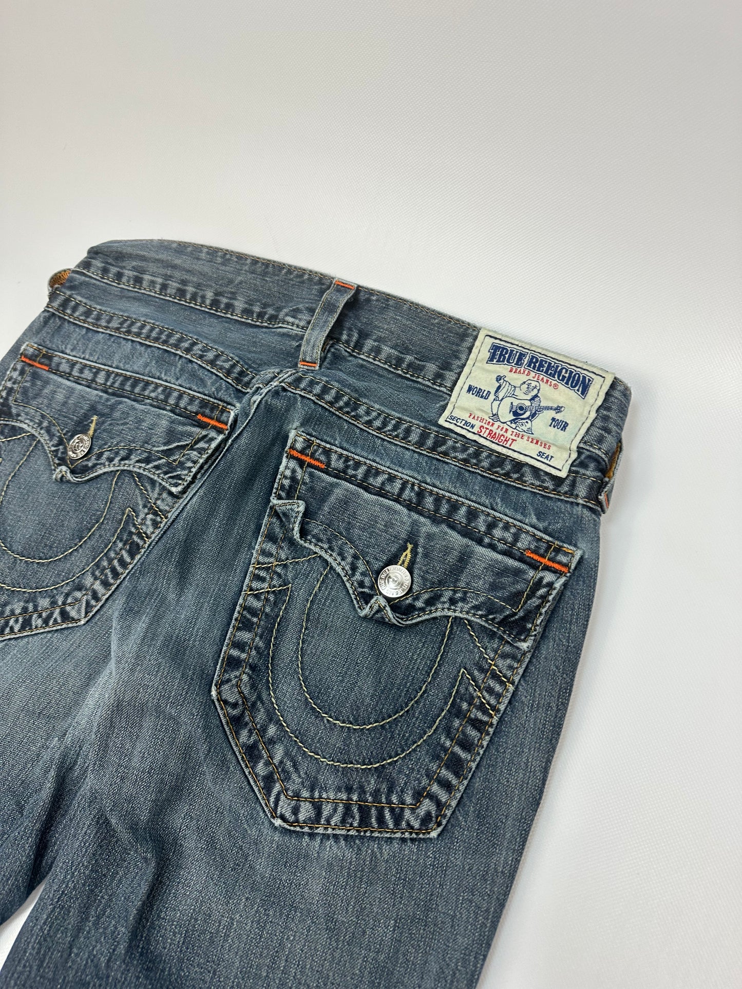 Vintage True Religion Jeanshose blau Gr. 32