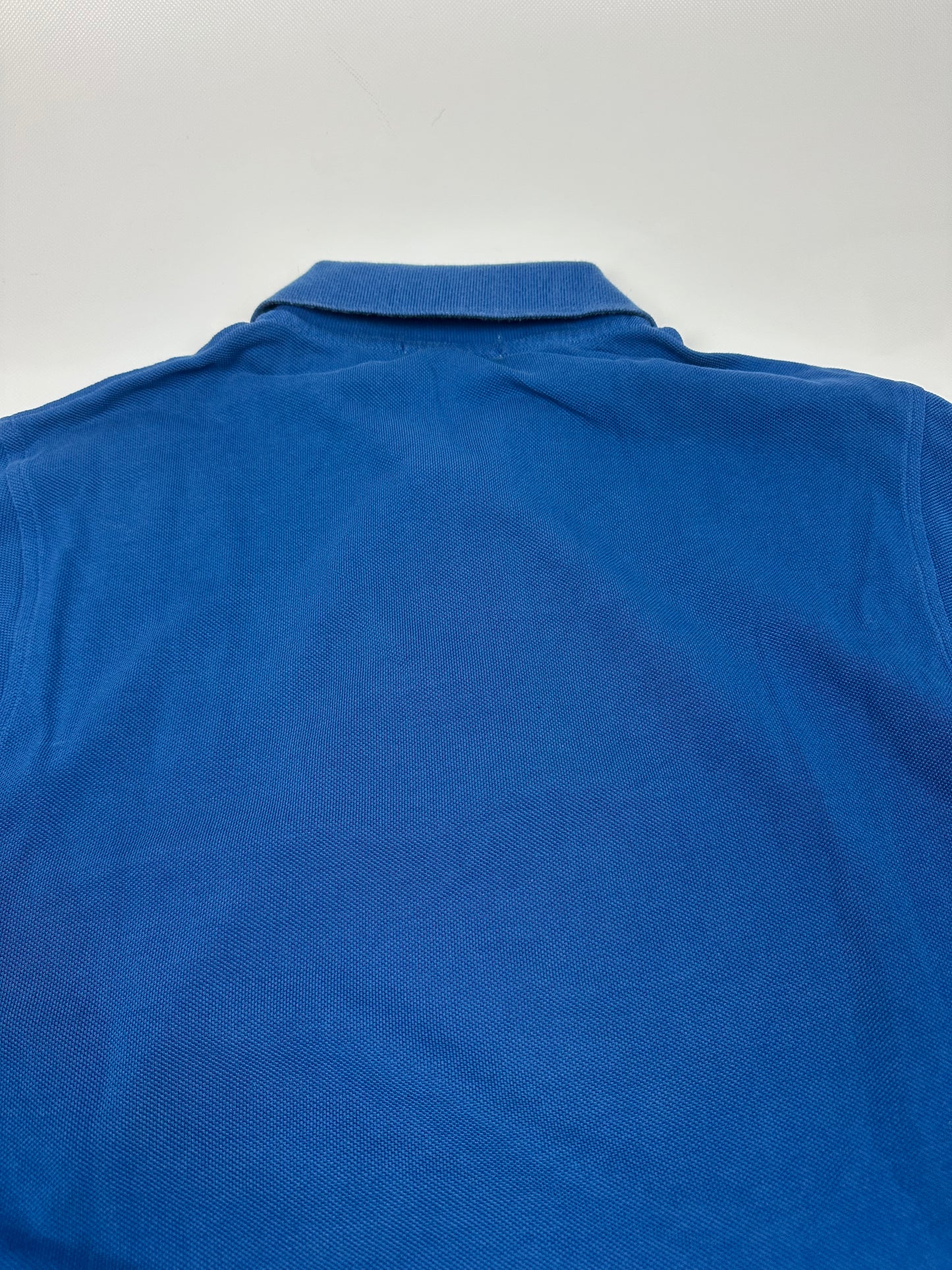 Vintage Burberry Polo Hemd blau Gr. M