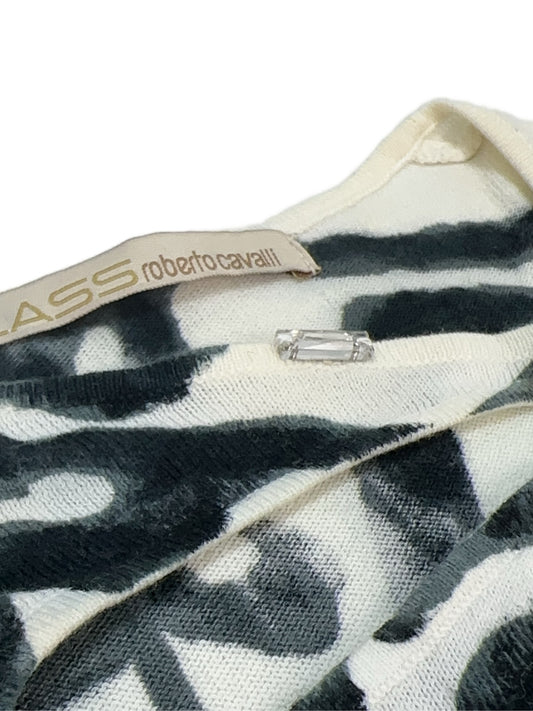 Roberto Cavalli Class SS 2000 Floral Zebra Top