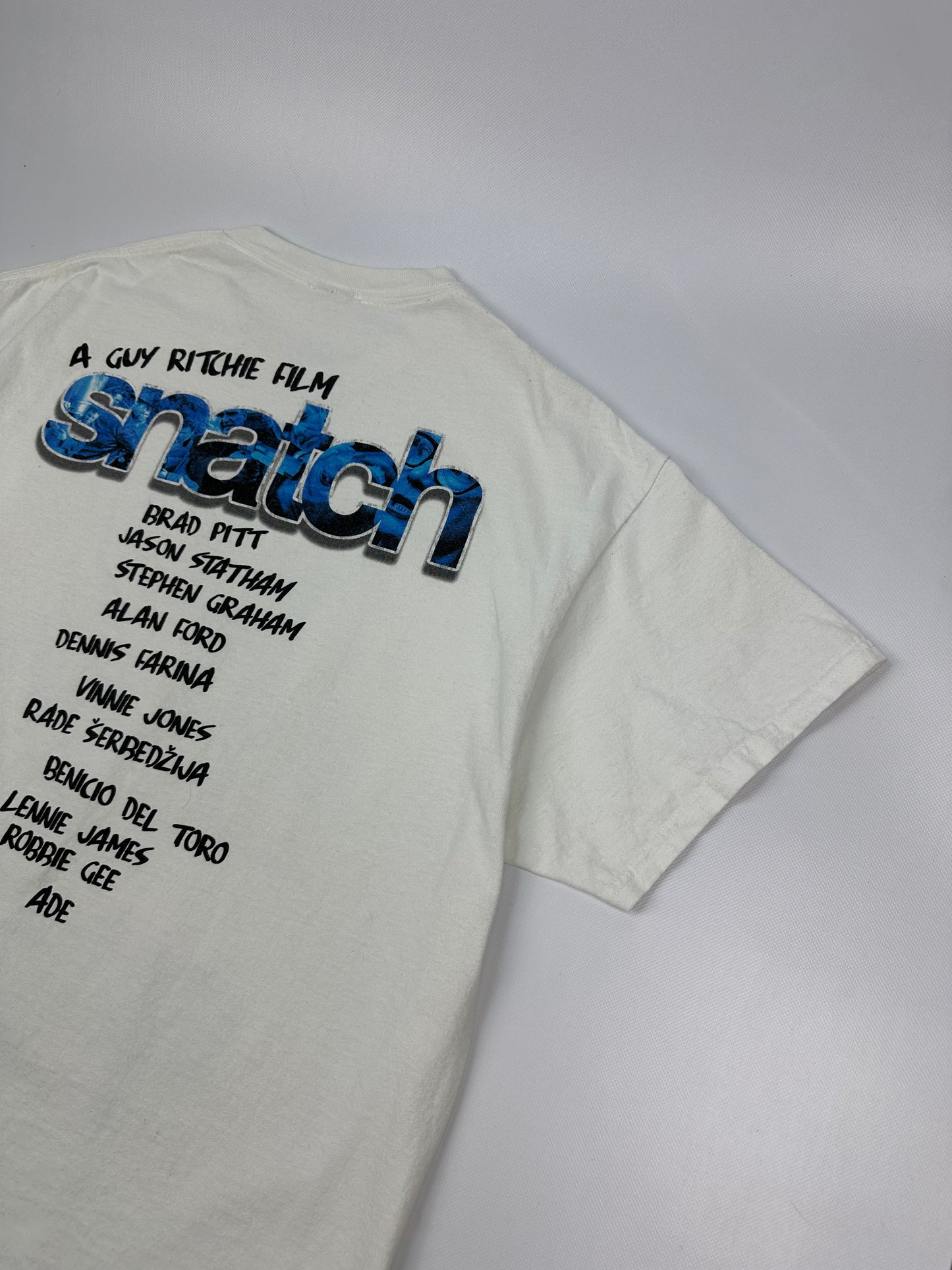 Vintage "Snatch" Movie T-Shirt weiß XXL