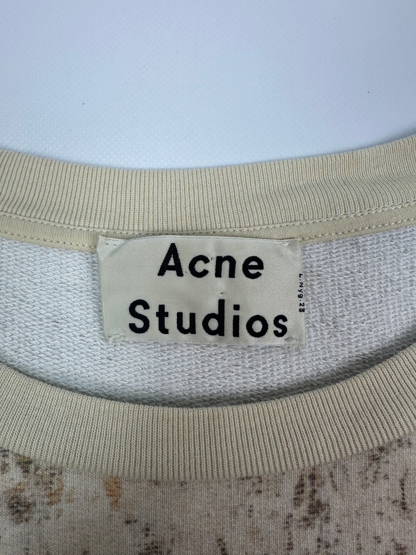 Vintage Acne Studios Pullover beige Gr. M