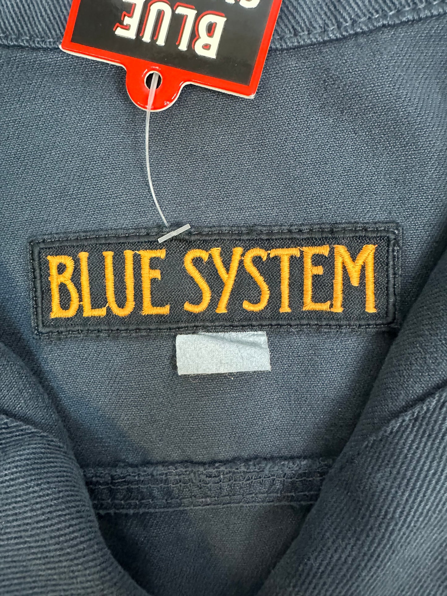 Vintage Blue System Jacke grau Gr. L