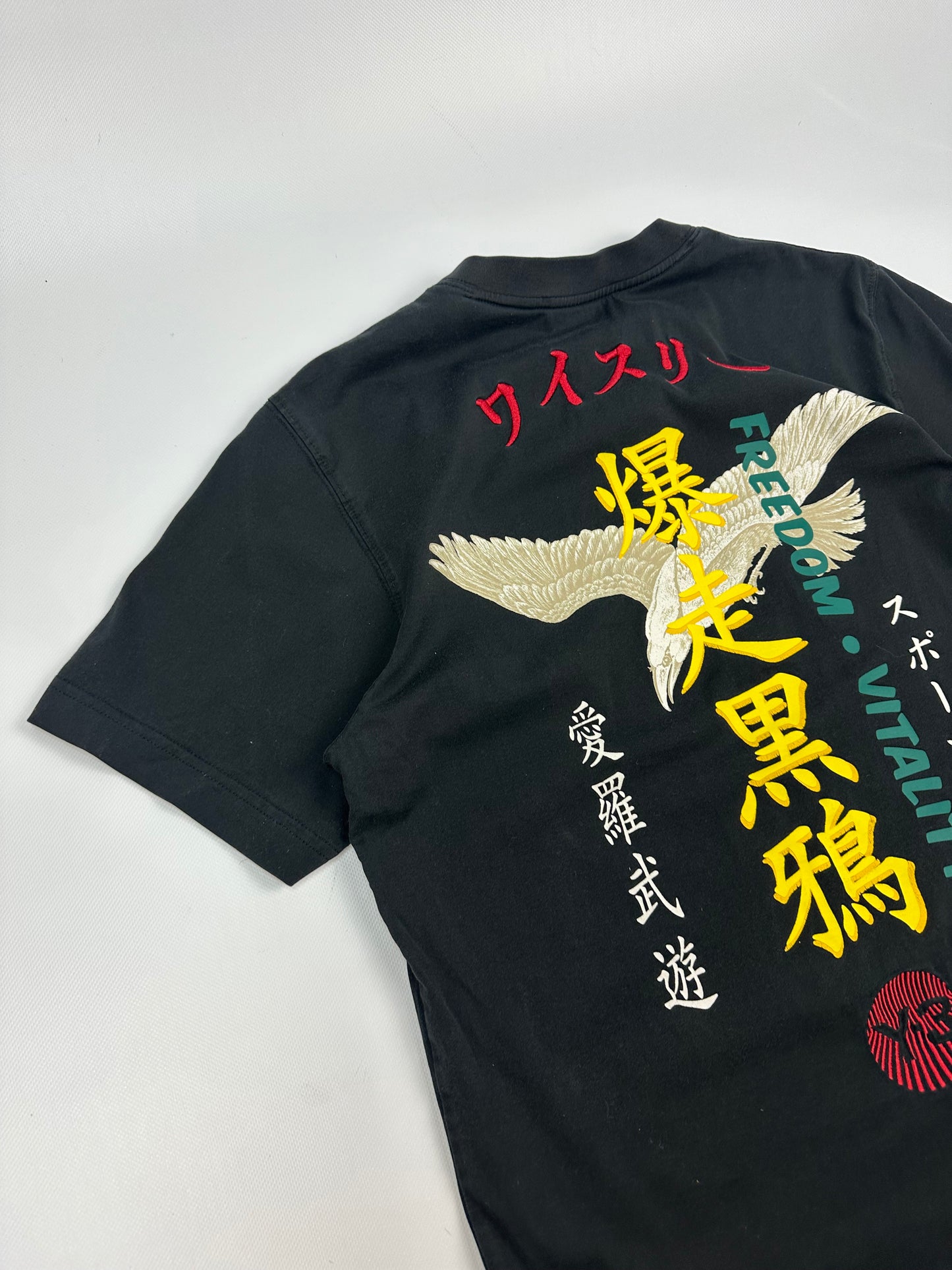 Vintage Adidas x Yohji Yamamoto T-Shirt schwarz S