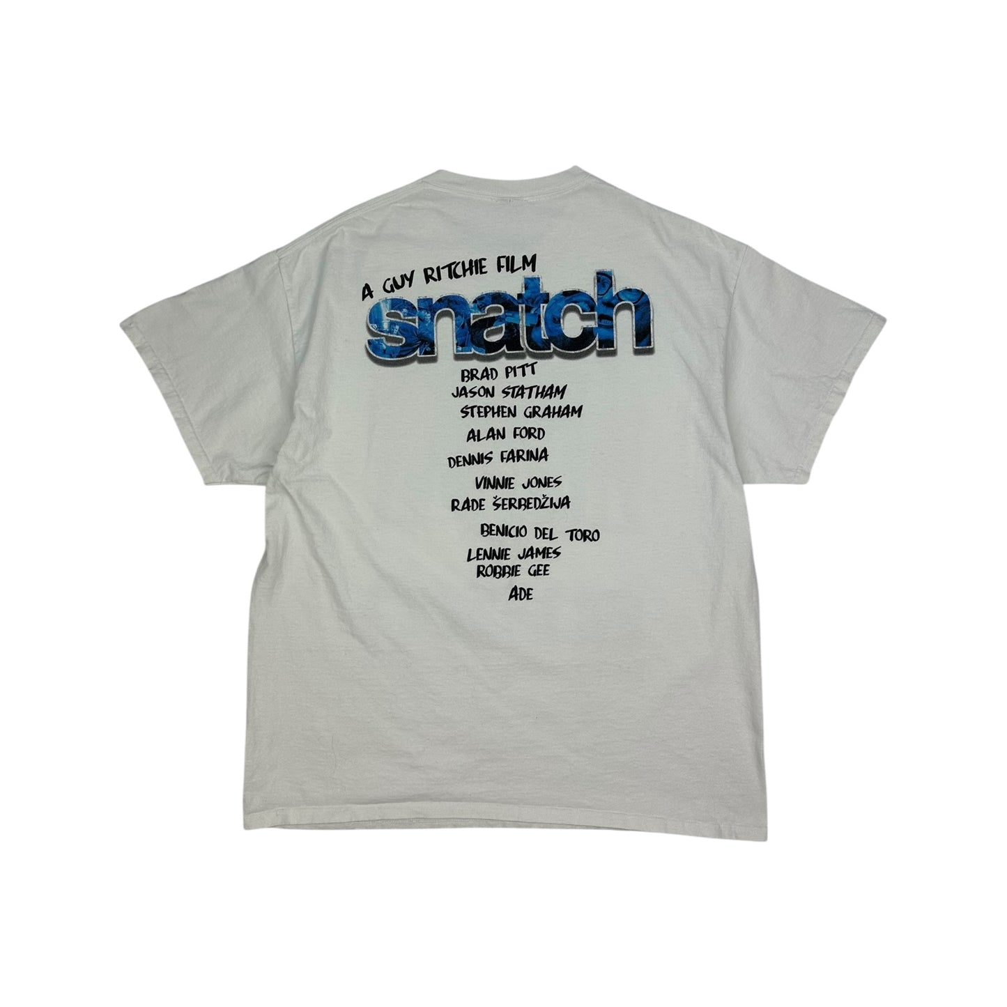 Vintage "Snatch" Movie T-Shirt weiß XXL