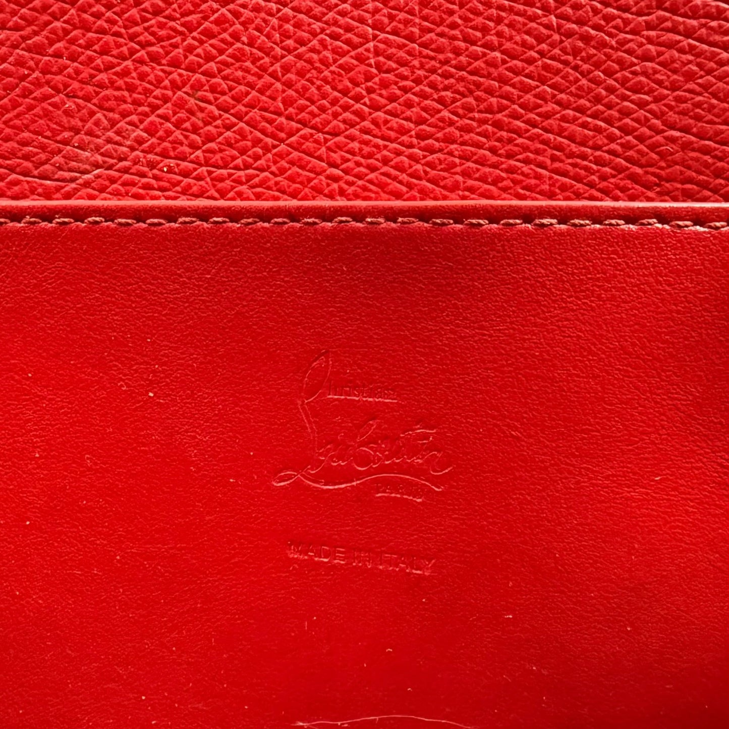 Christian Louboutin Shopper Leo / rot