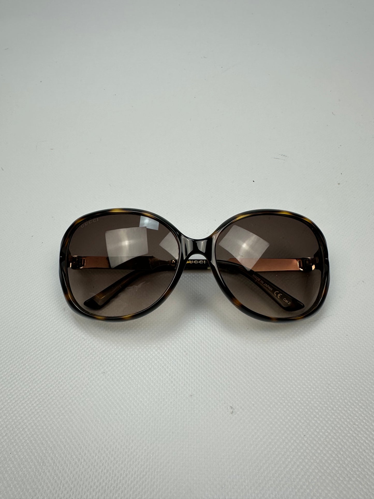 Vintage Gucci Sonnenbrille braun/gold