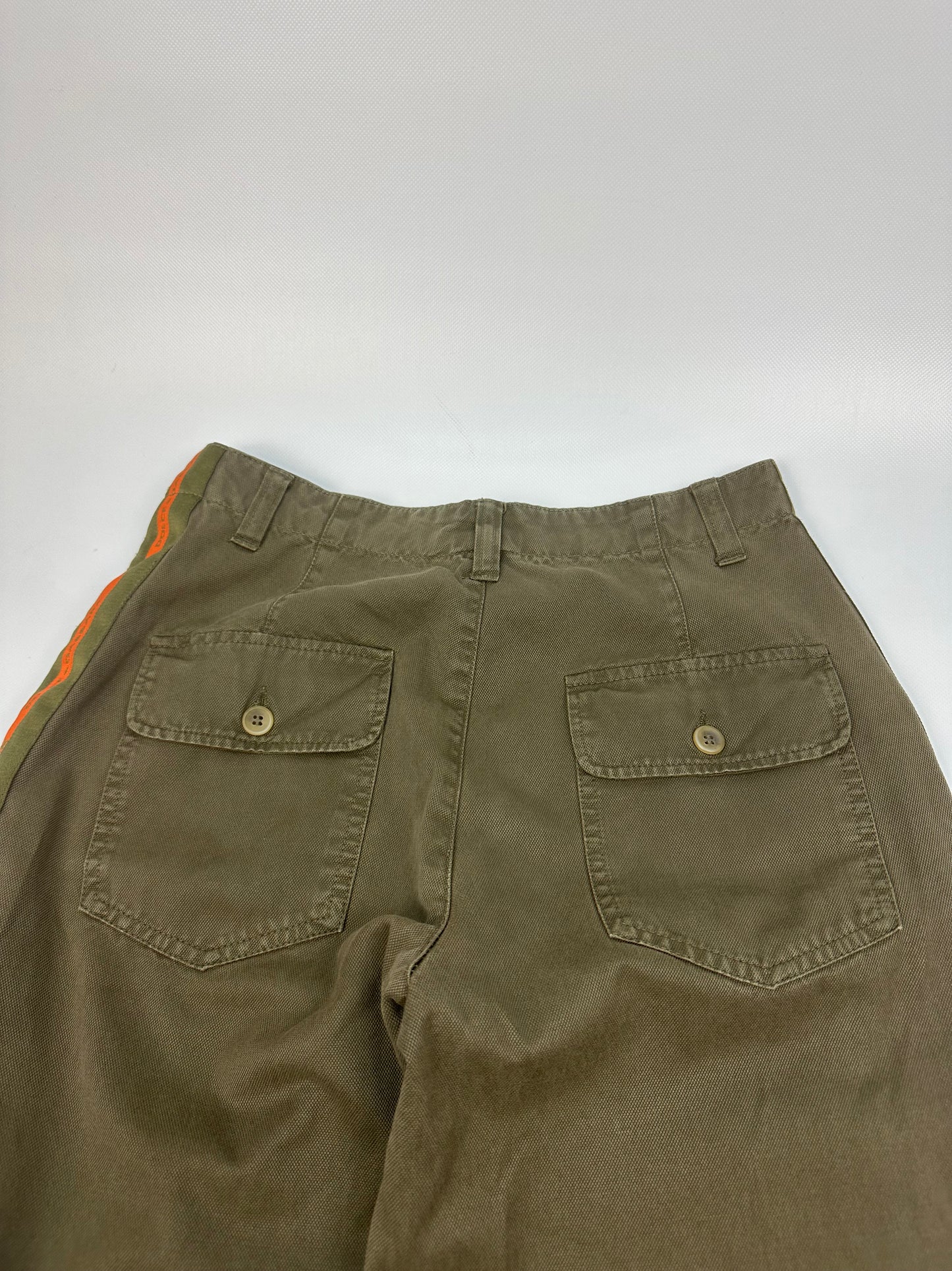 Vintage Dolce & Gabbana Hose grün/orange Gr. 42