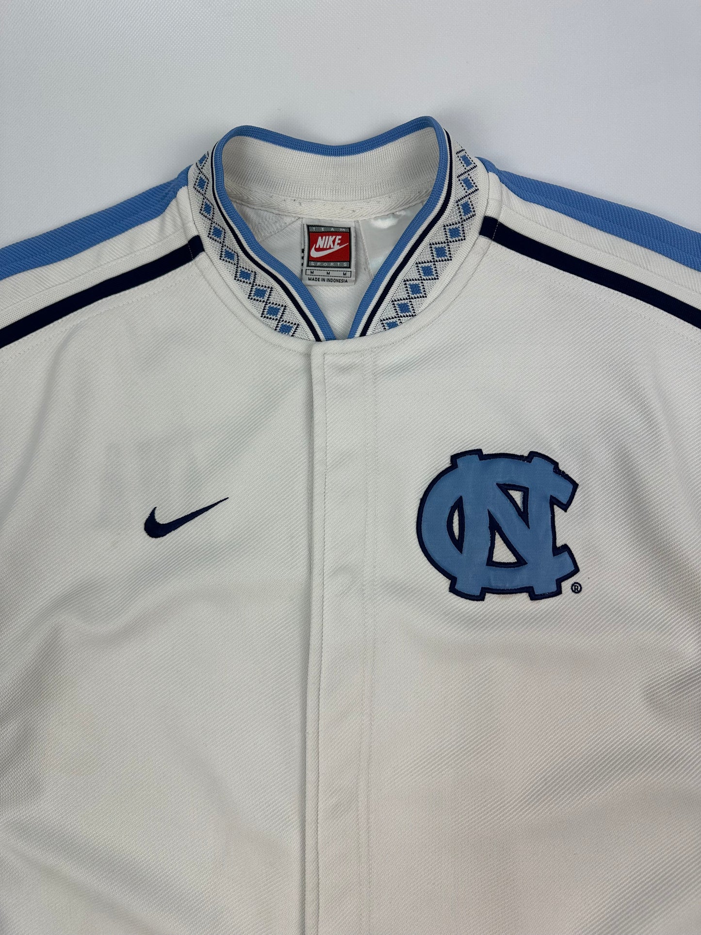 Vintage Nike North Carolina Baseball Trikot blau/weiß Gr. M