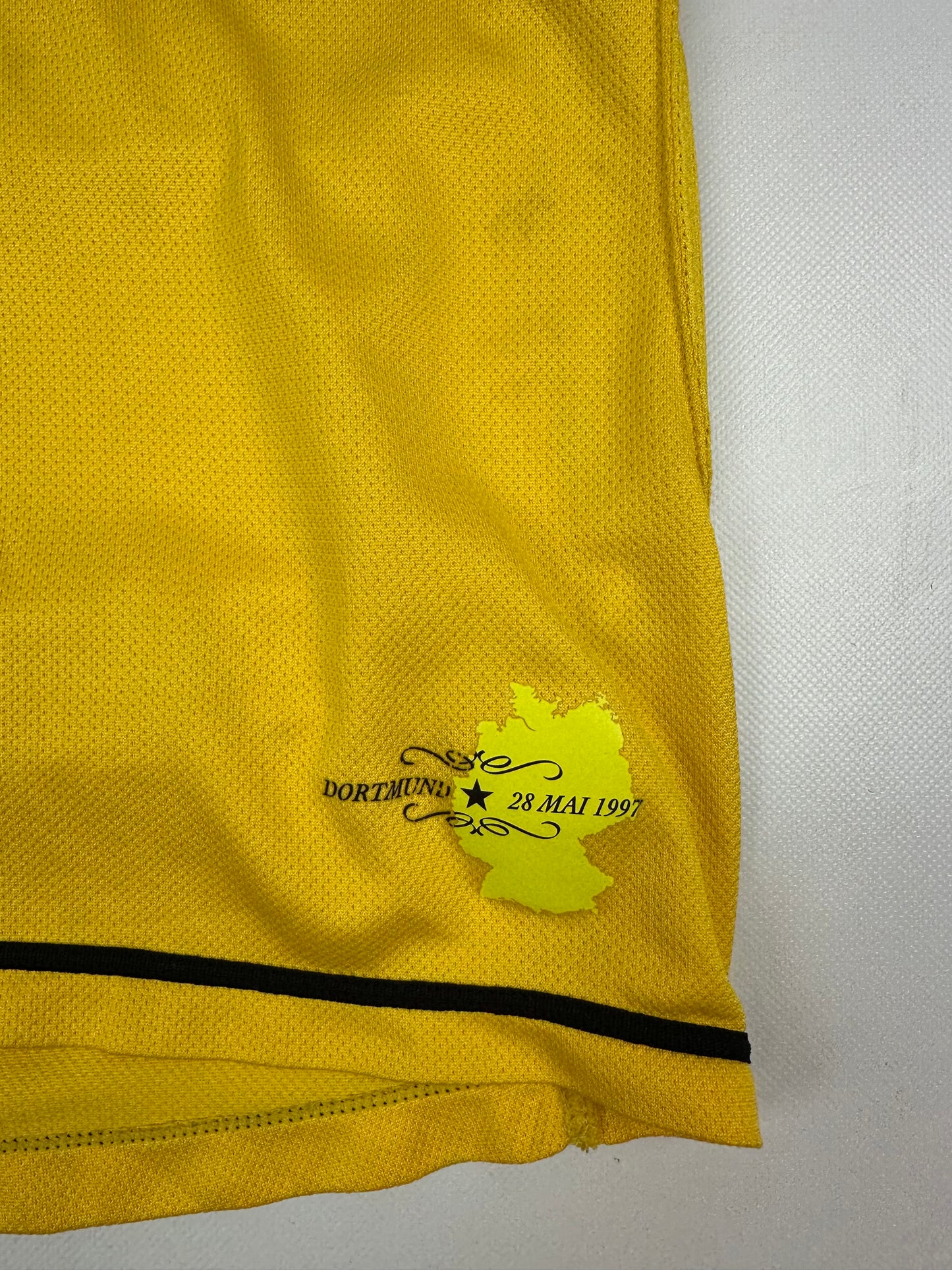 Vintage Nike Dortmund Fußball Trikot schwarz/gelb Gr. S