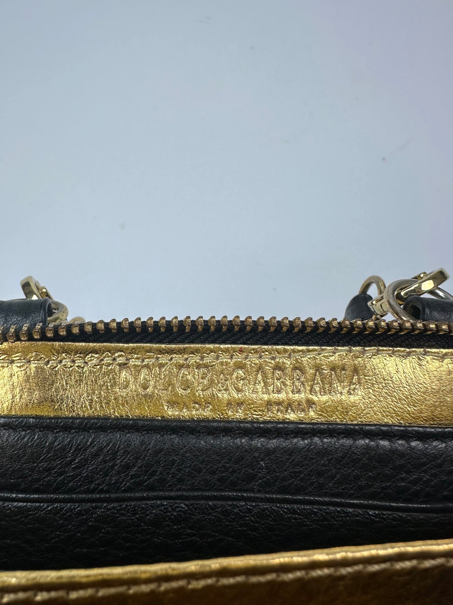 Vintage Dolce & Gabbana Pony Portemonnaie schwarz