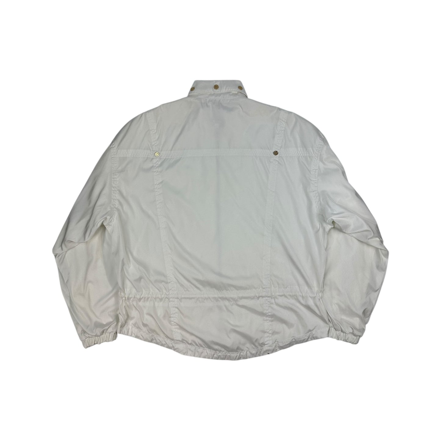 Vintage MCM Trackjacket weiß/gold Gr. XL