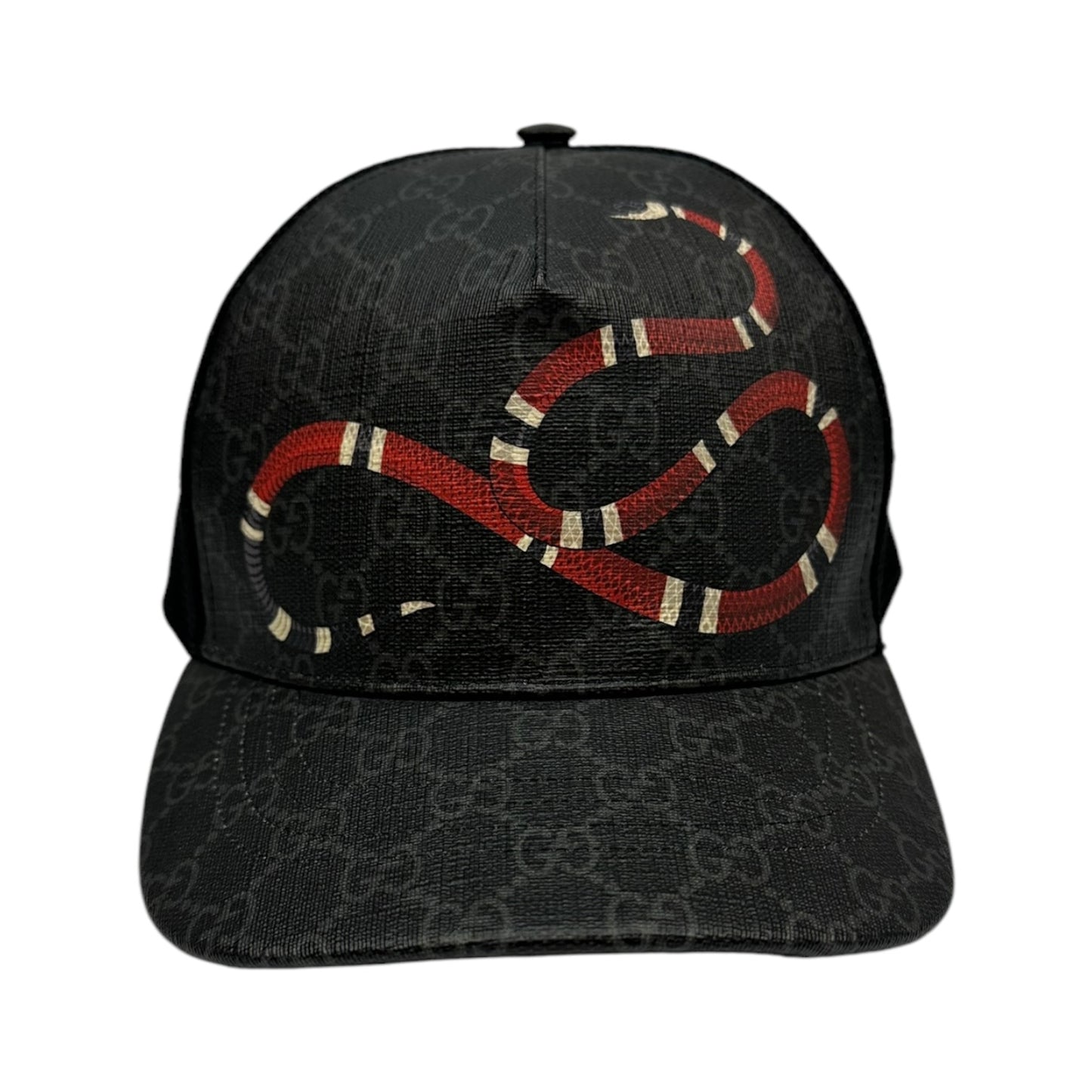 Gucci Snake Trucker Cap schwarz Gr. S