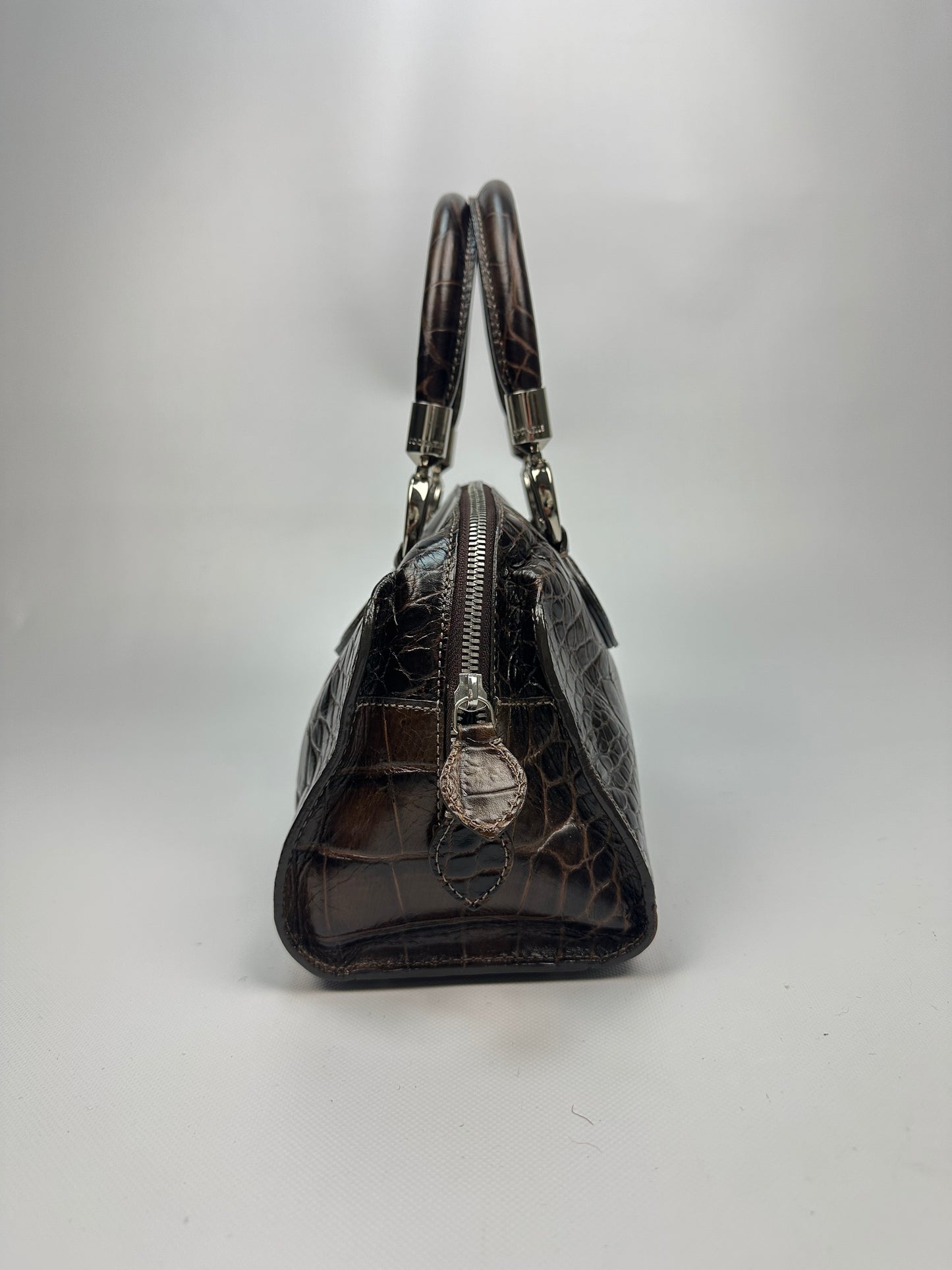 Vintage Coccinelle Handtasche braun