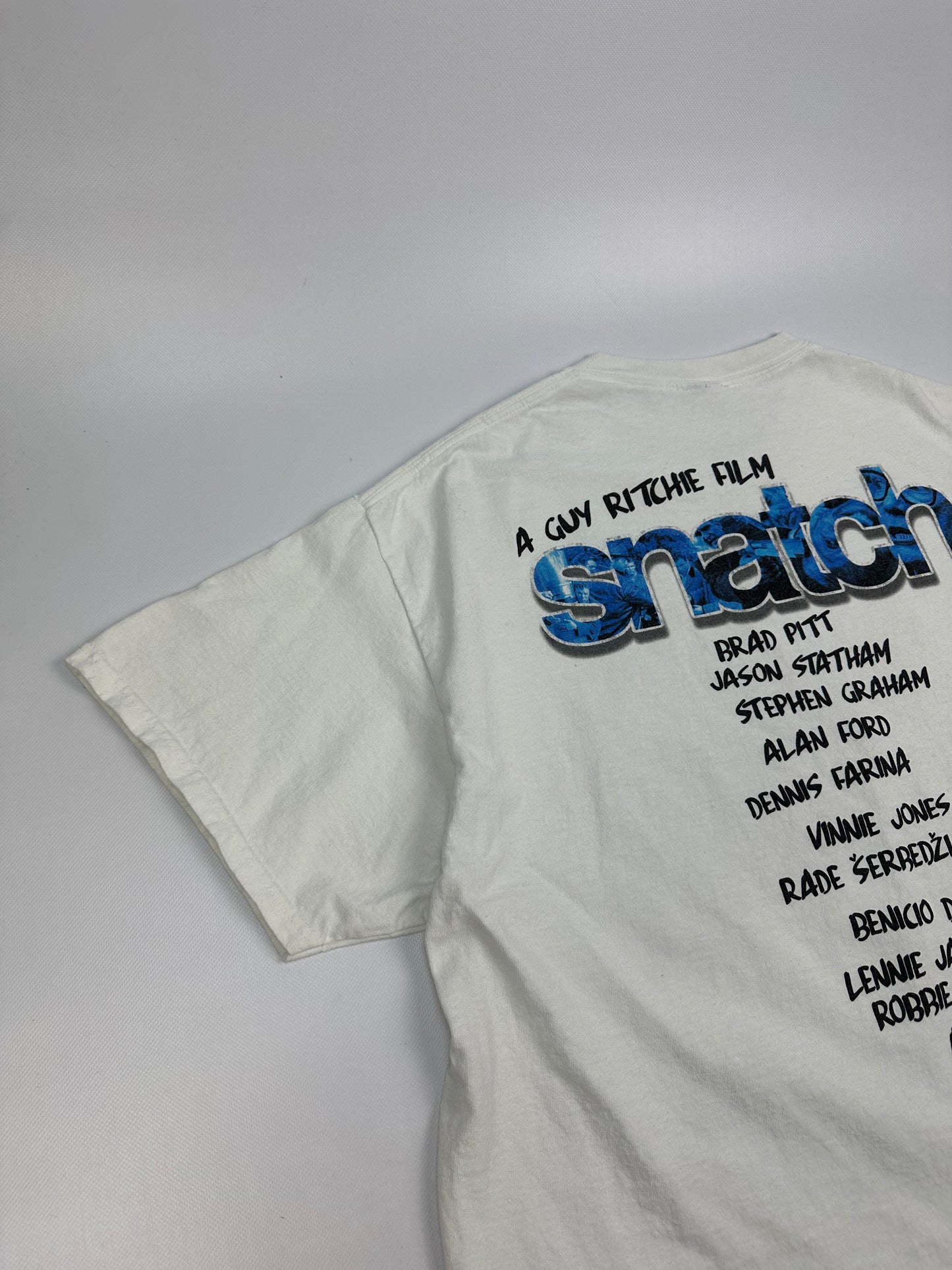 Vintage "Snatch" Movie T-Shirt weiß XXL