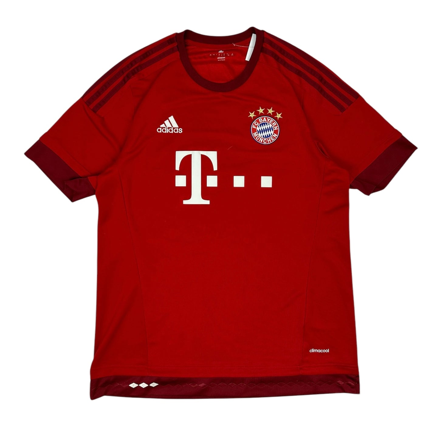 Vintage Adidas Bayern München Fußballtrikot rot L