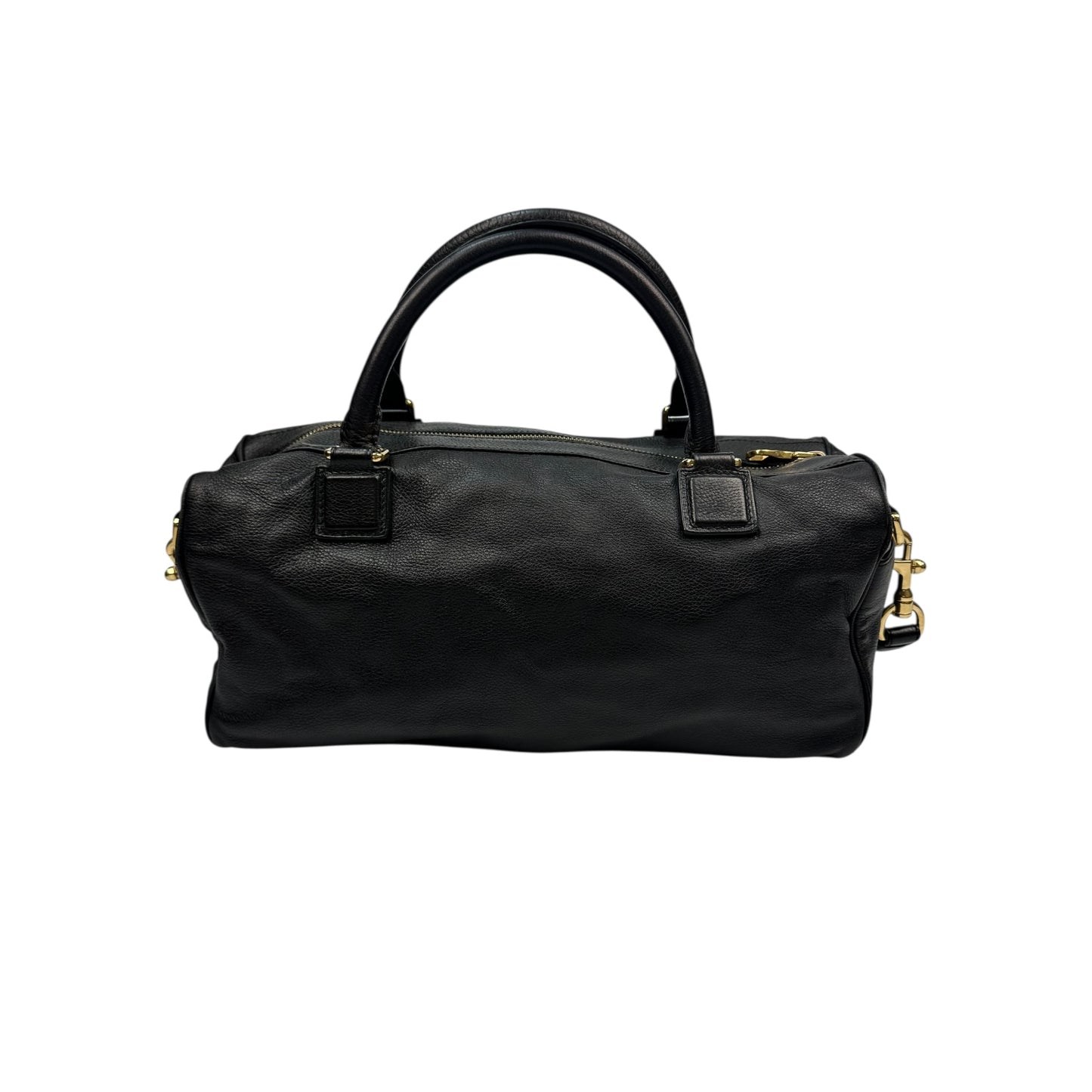 Vintage Loewe Handtasche schwarz
