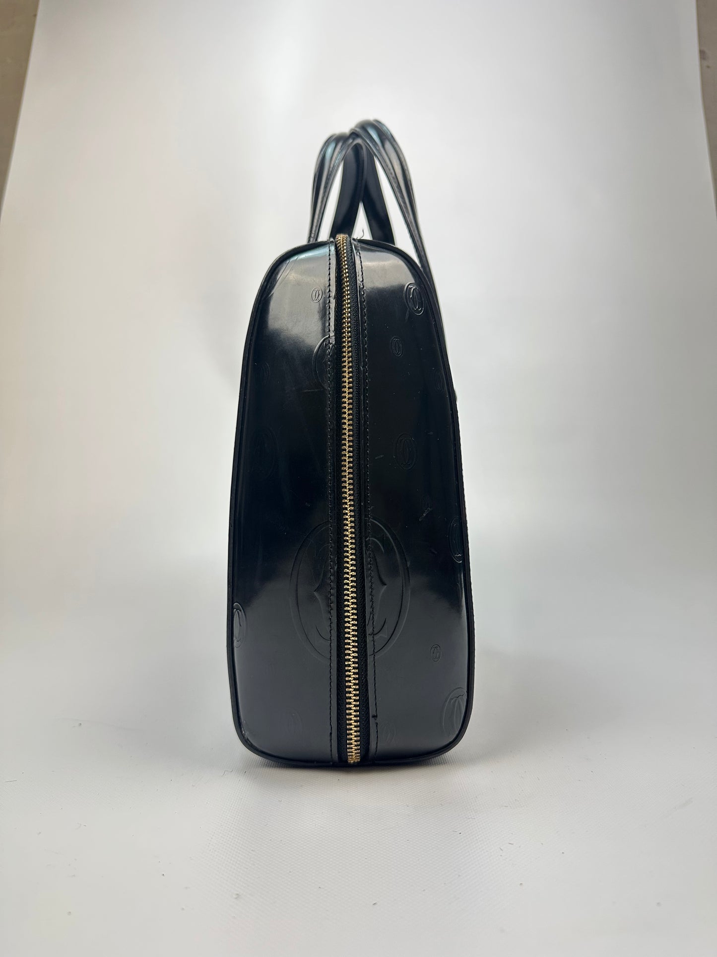 Vintage Cartier Handtasche schwarz