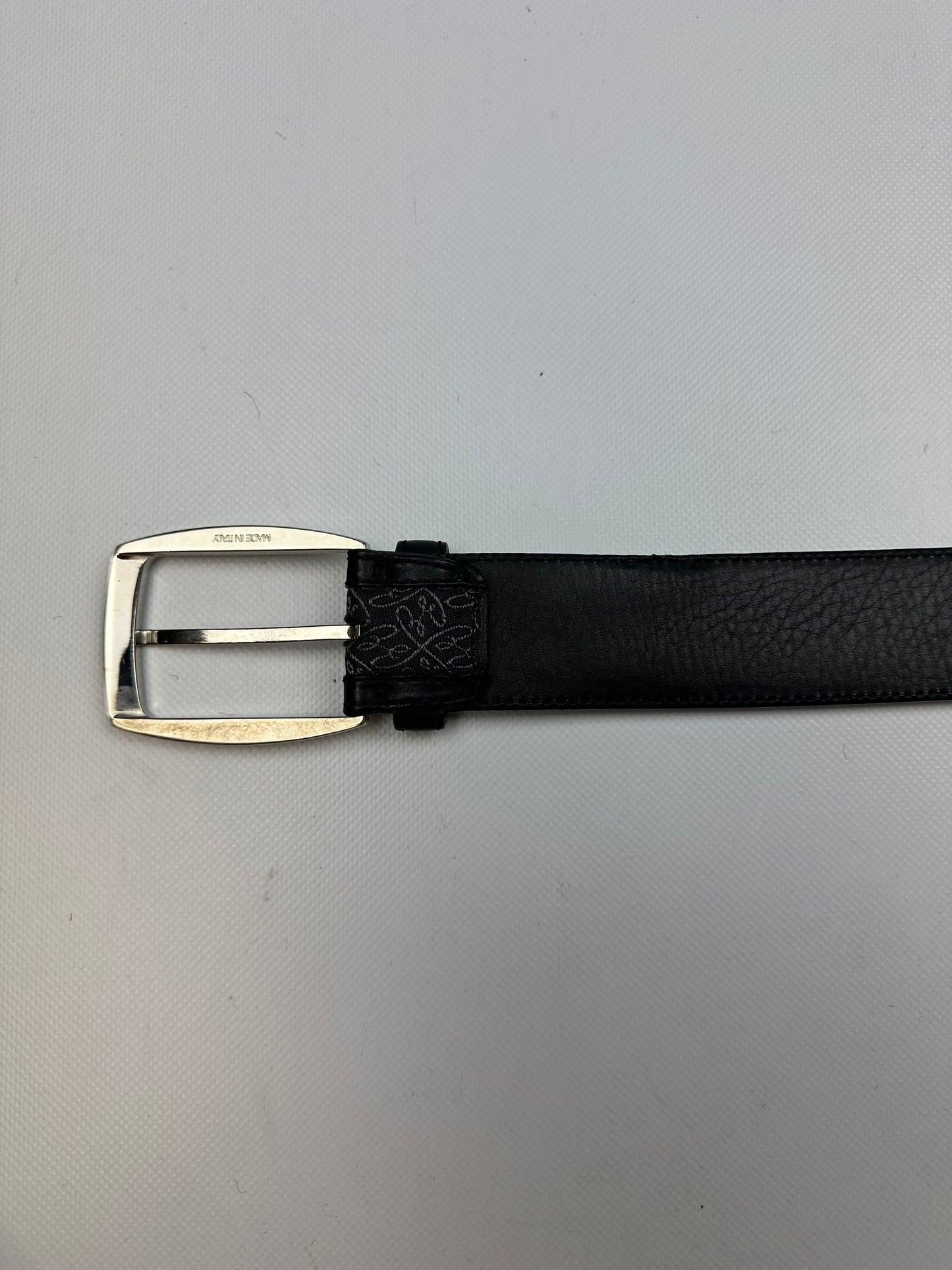 Vintage Brioni Gürtel schwarz Gr. 110