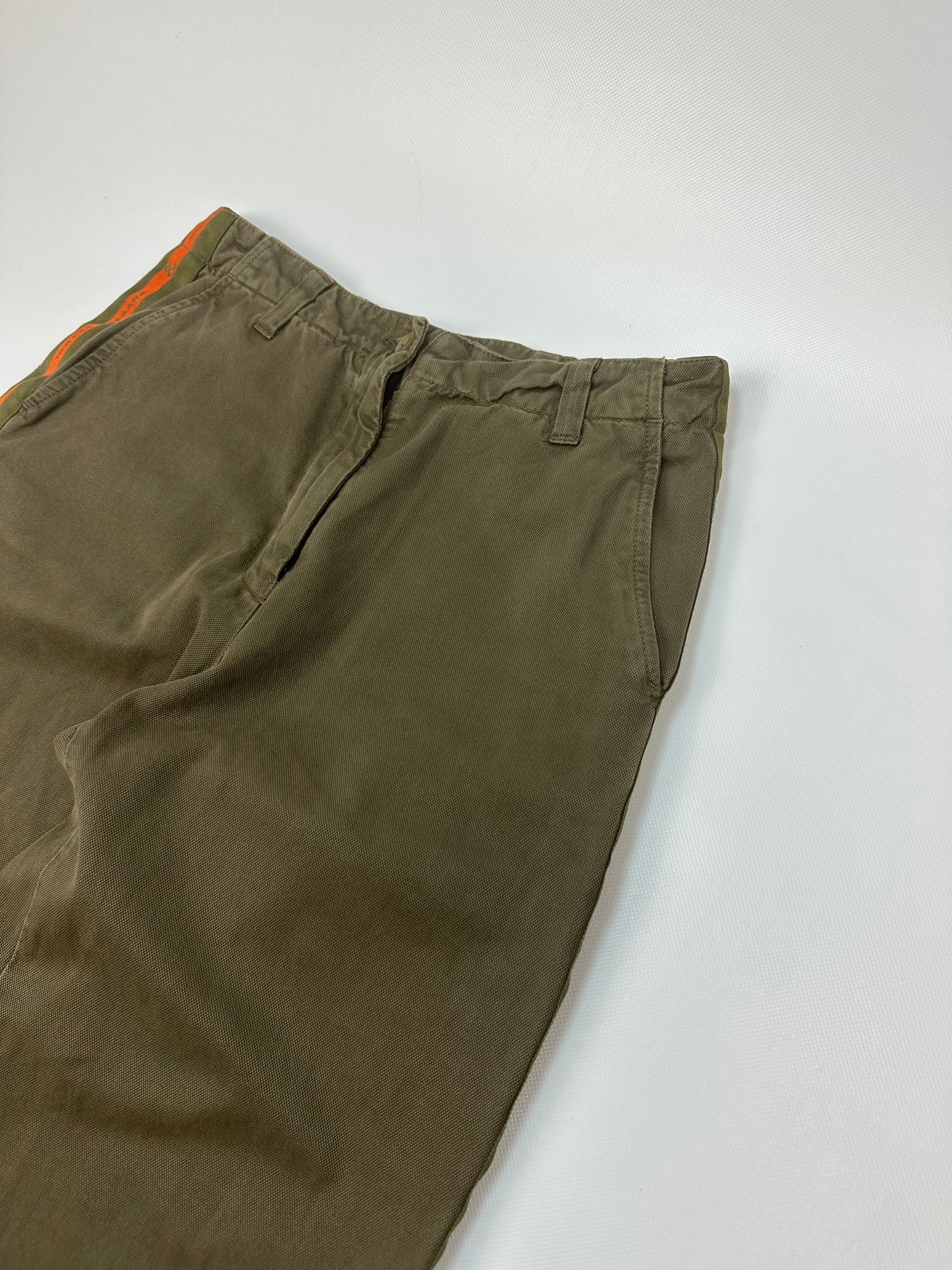 Vintage Dolce & Gabbana Hose grün/orange Gr. 42