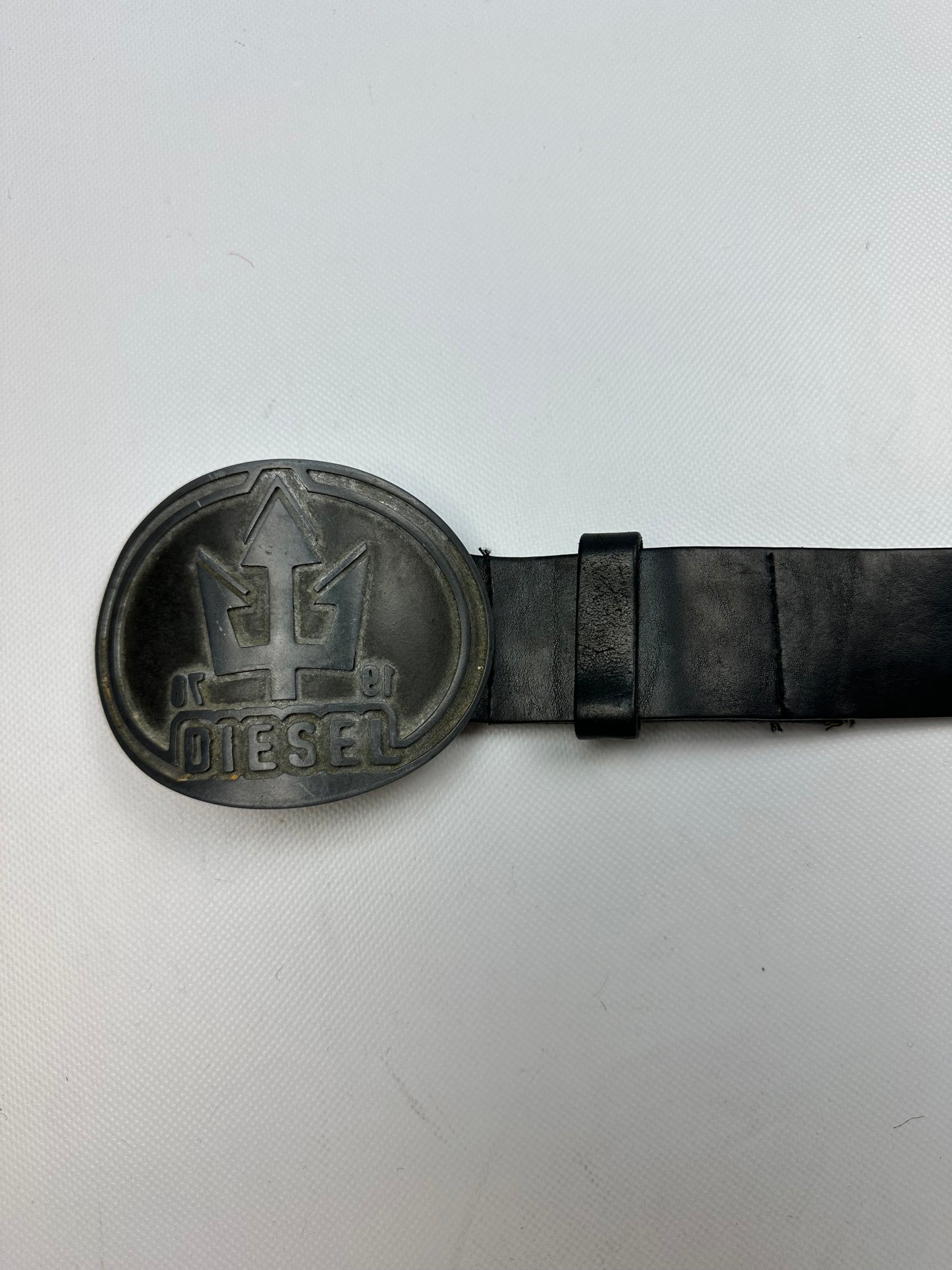 Vintage Diesel Gürtel schwarz Gr. 95
