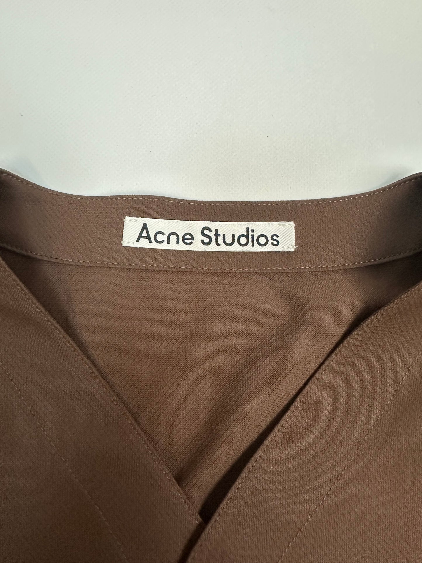 Acne Studios Hemd braun Gr. 48