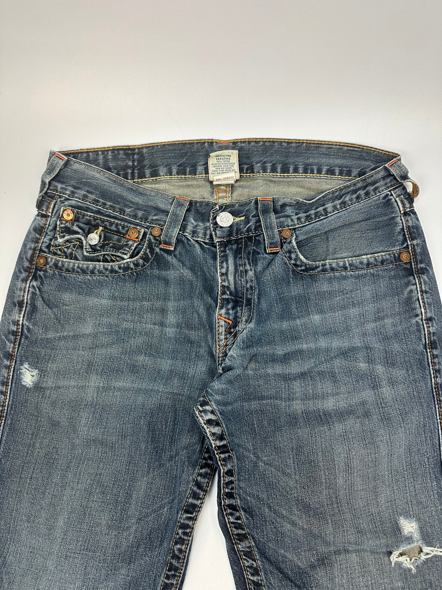 Vintage True Religion Jeanshose blau Gr. 32