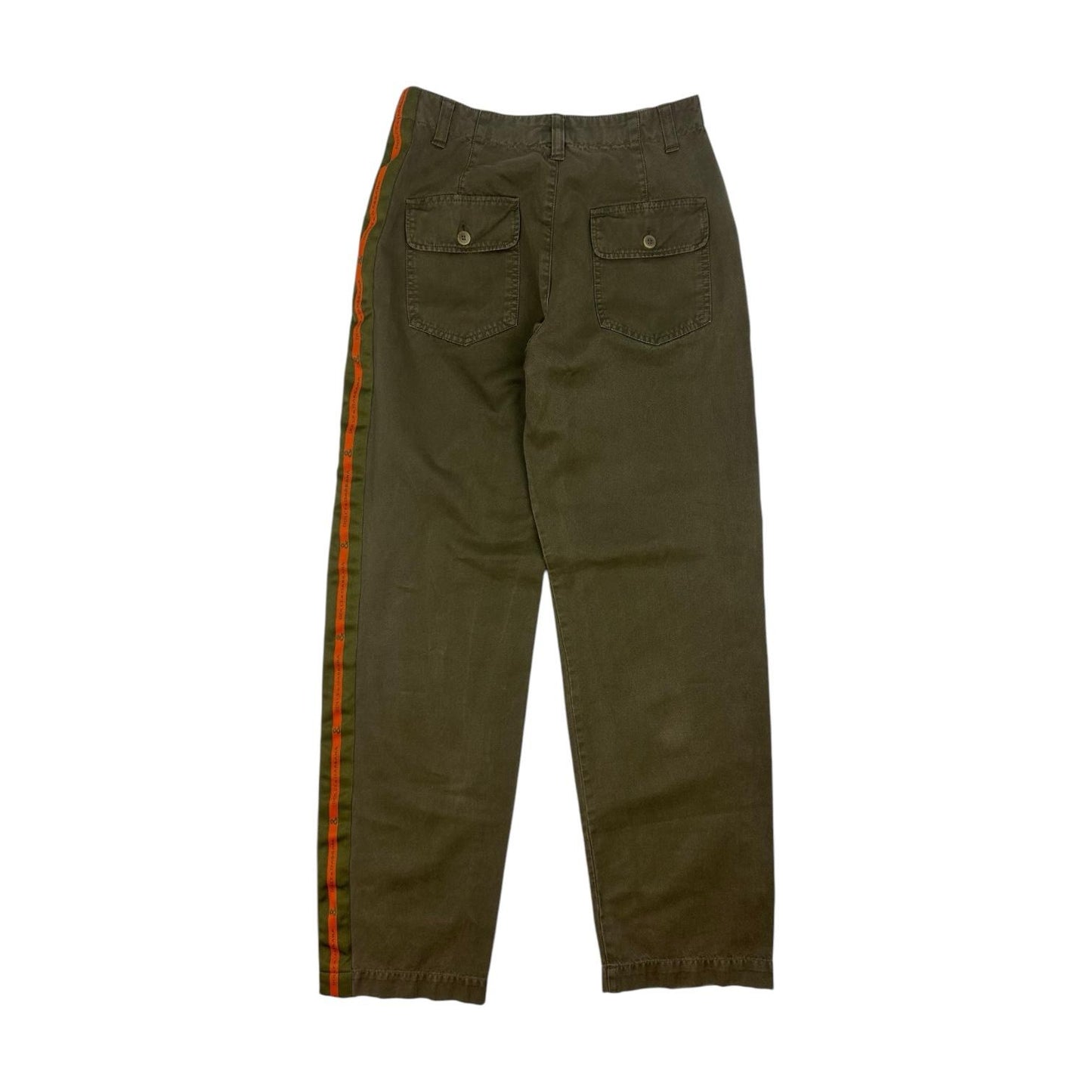 Vintage Dolce & Gabbana Hose grün/orange Gr. 42
