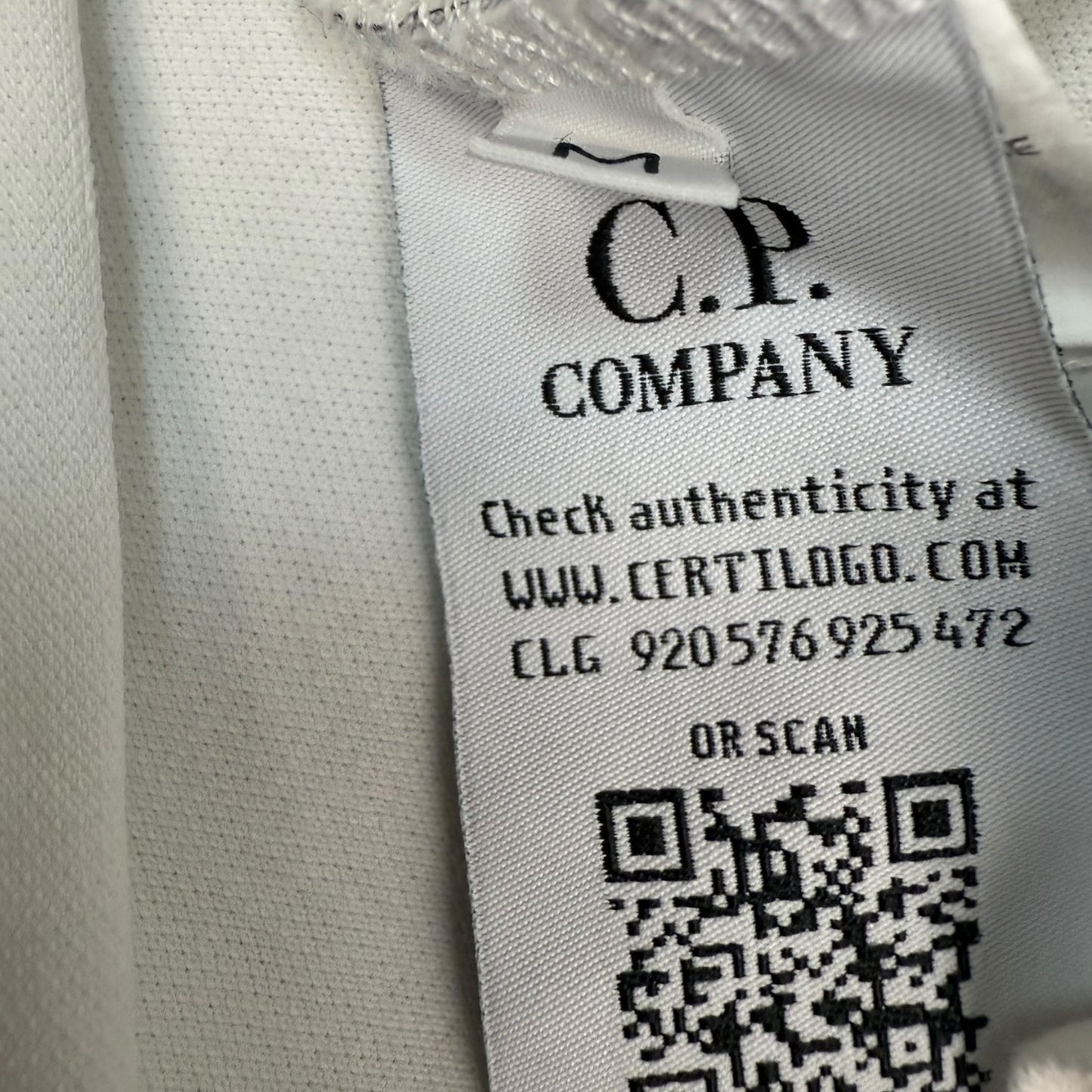 C.P. Company Polohemd weiß S