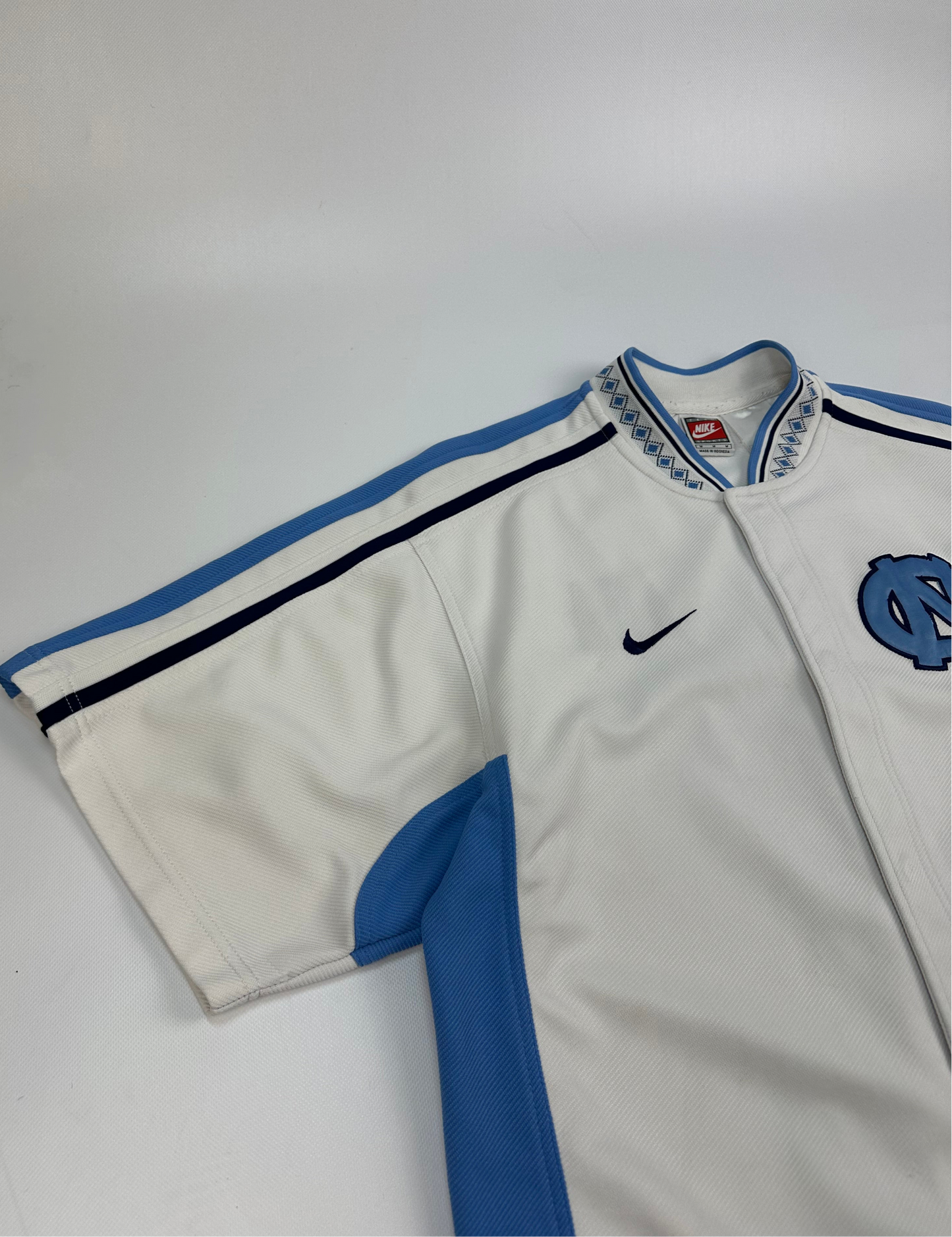 Vintage Nike North Carolina Baseball Trikot blau/weiß Gr. M