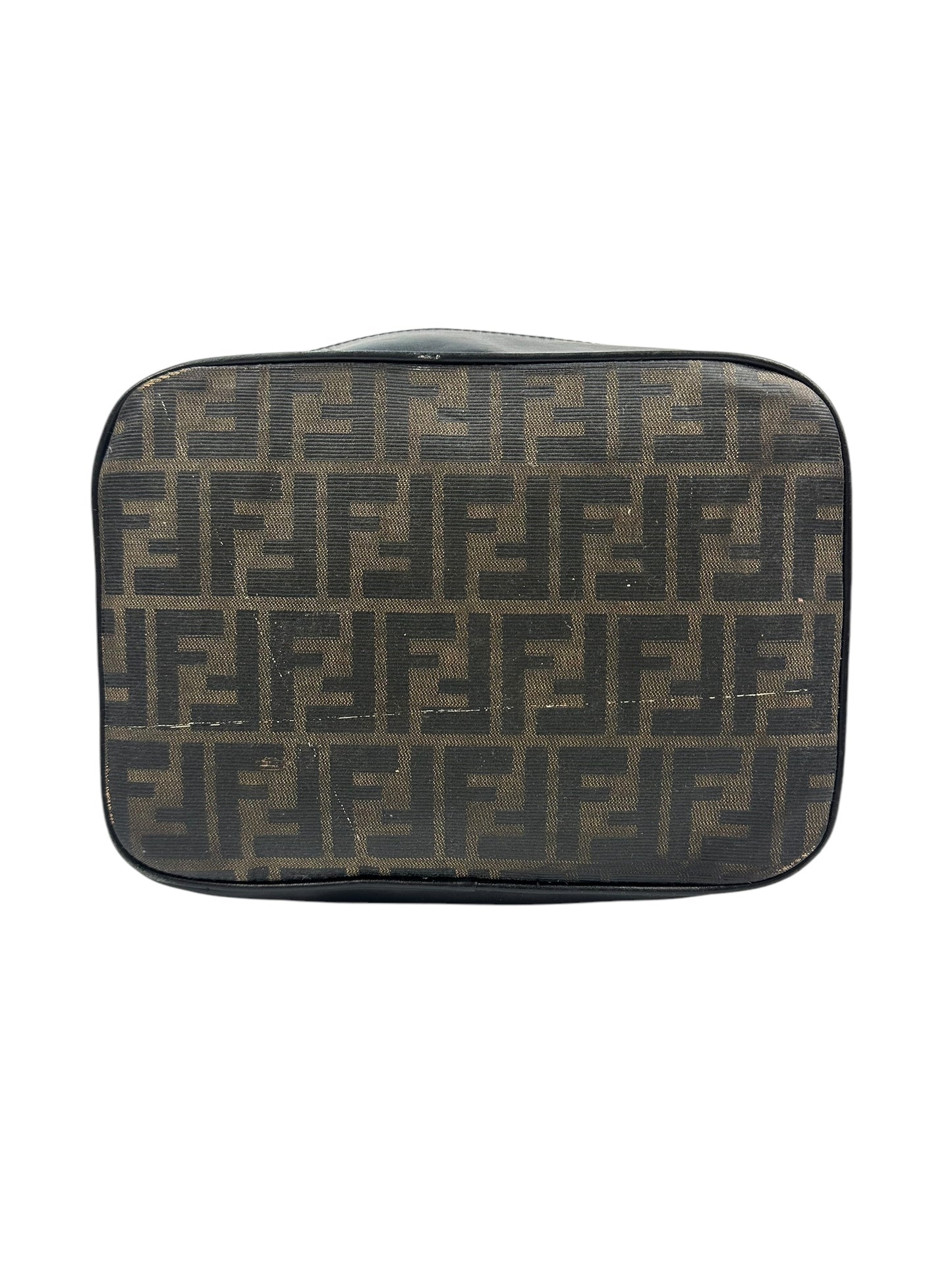 Vintage Fendi Umhängetasche braun/gold