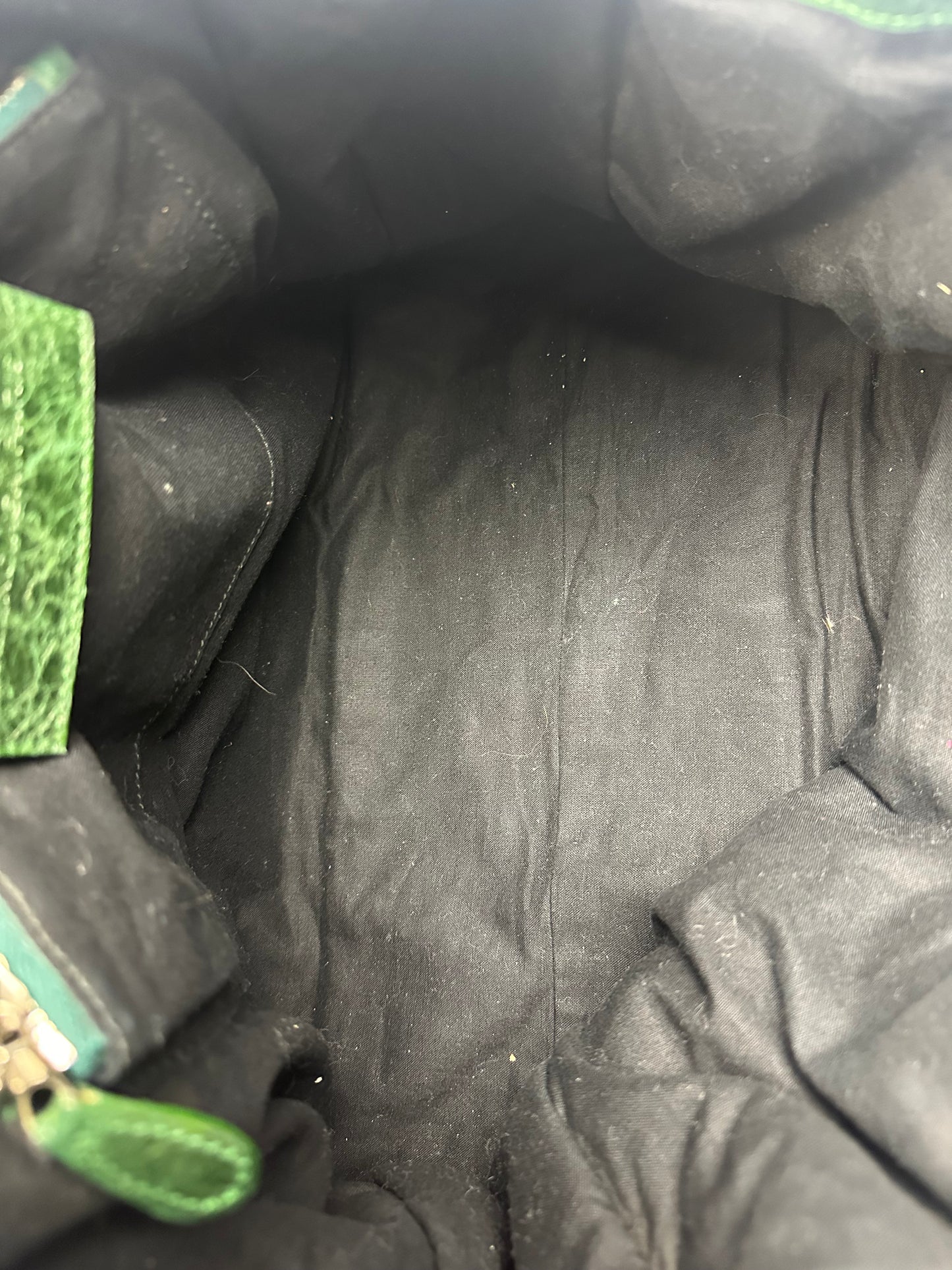 Vintage Balenciaga City bag grün