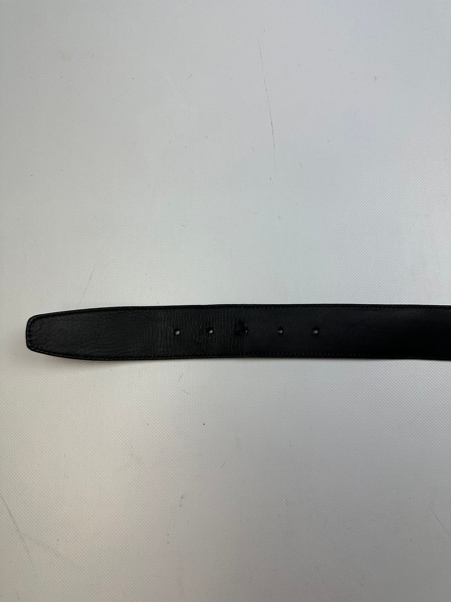 Vintage Brioni Gürtel schwarz Gr. 110