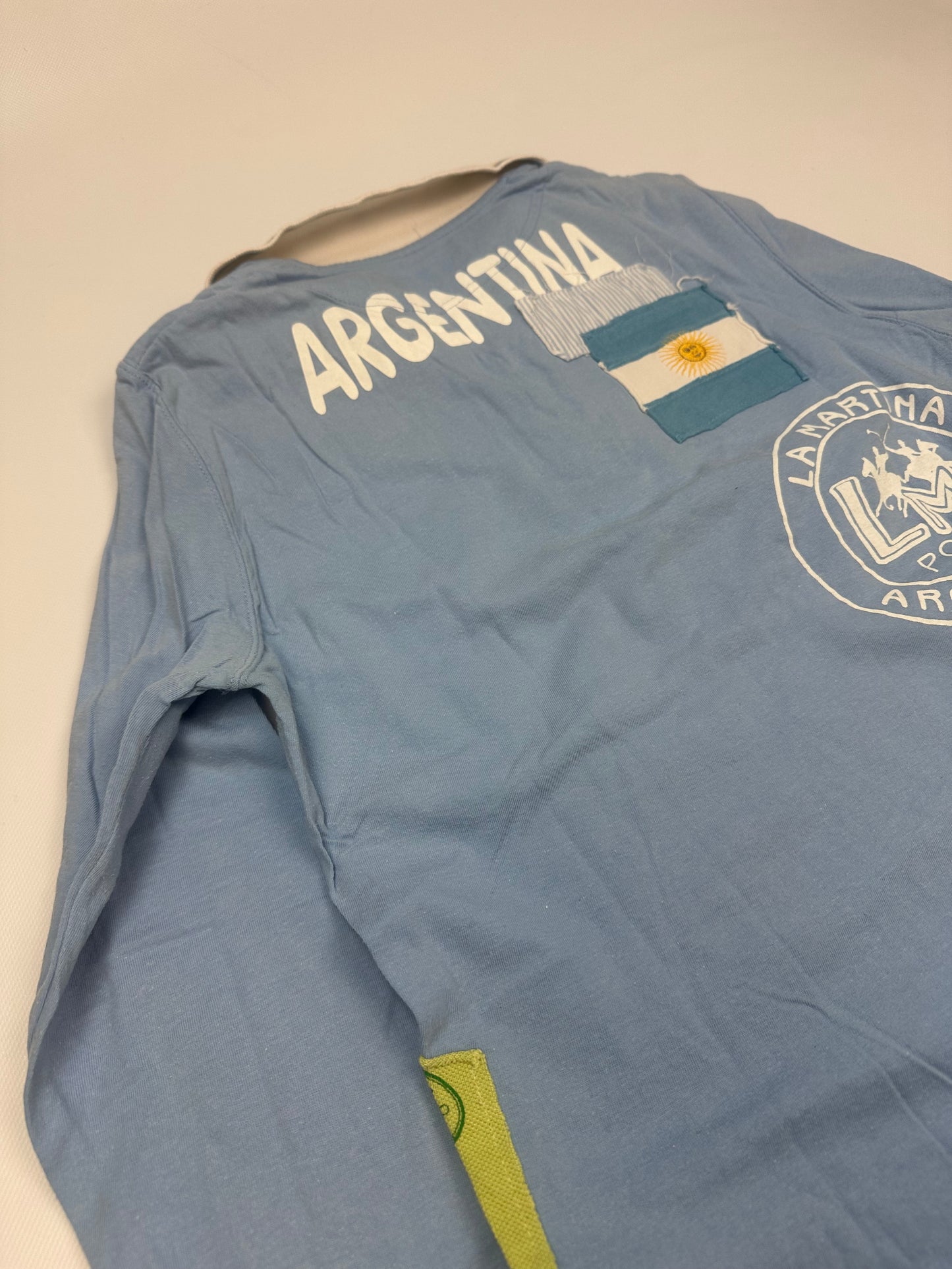 Vintage La Martina Polo hellblau Gr. L
