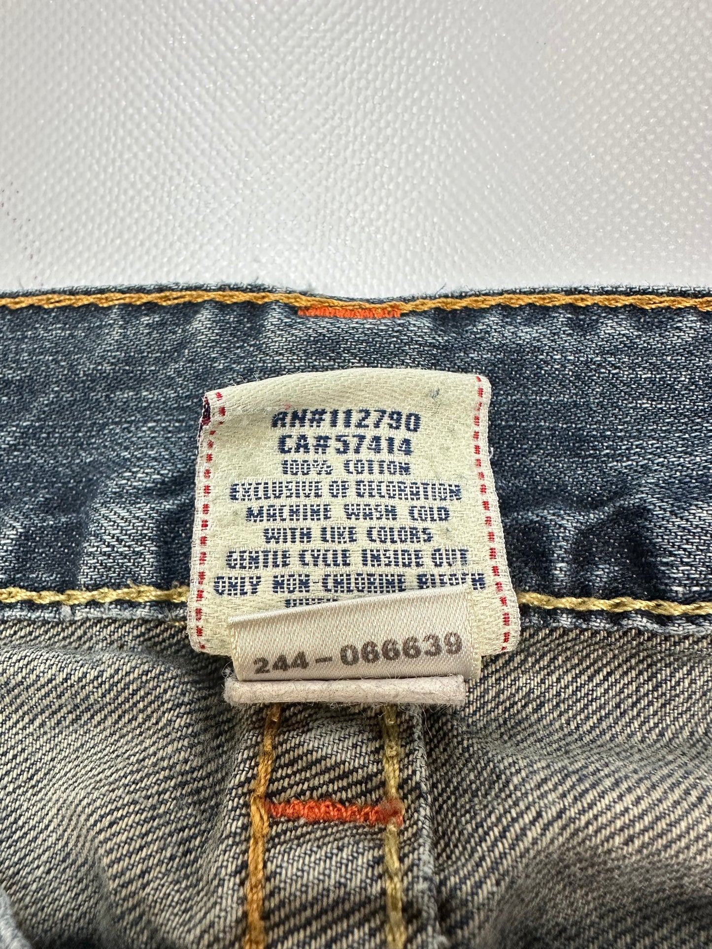 Vintage True Religion Jeanshose blau Gr. 32