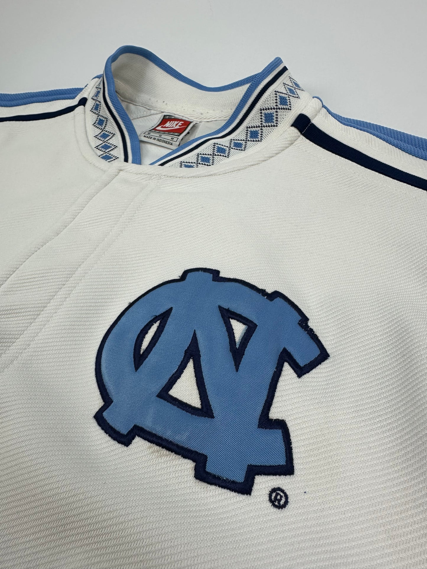 Vintage Nike North Carolina Baseball Trikot blau/weiß Gr. M