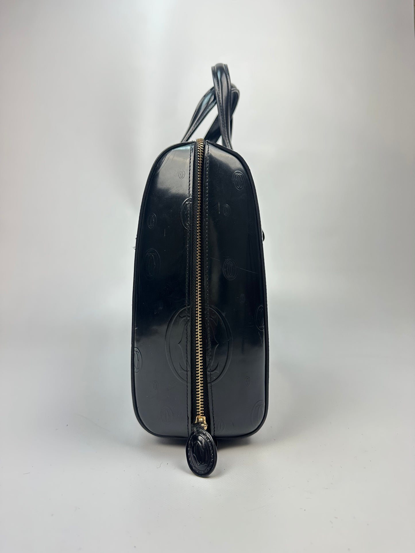 Vintage Cartier Handtasche schwarz