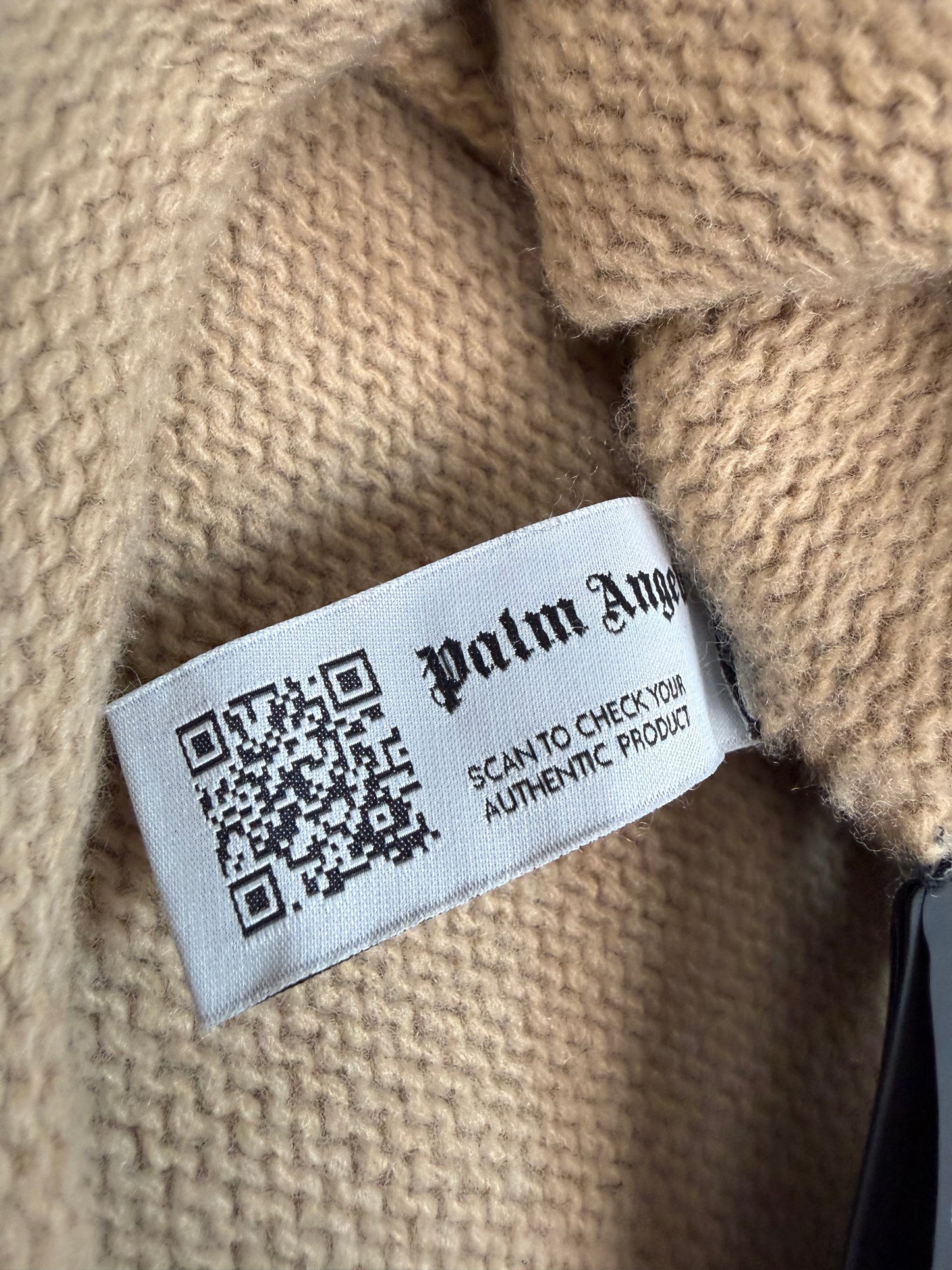 Palm Angels Pullover braun / weiß Gr. XXL