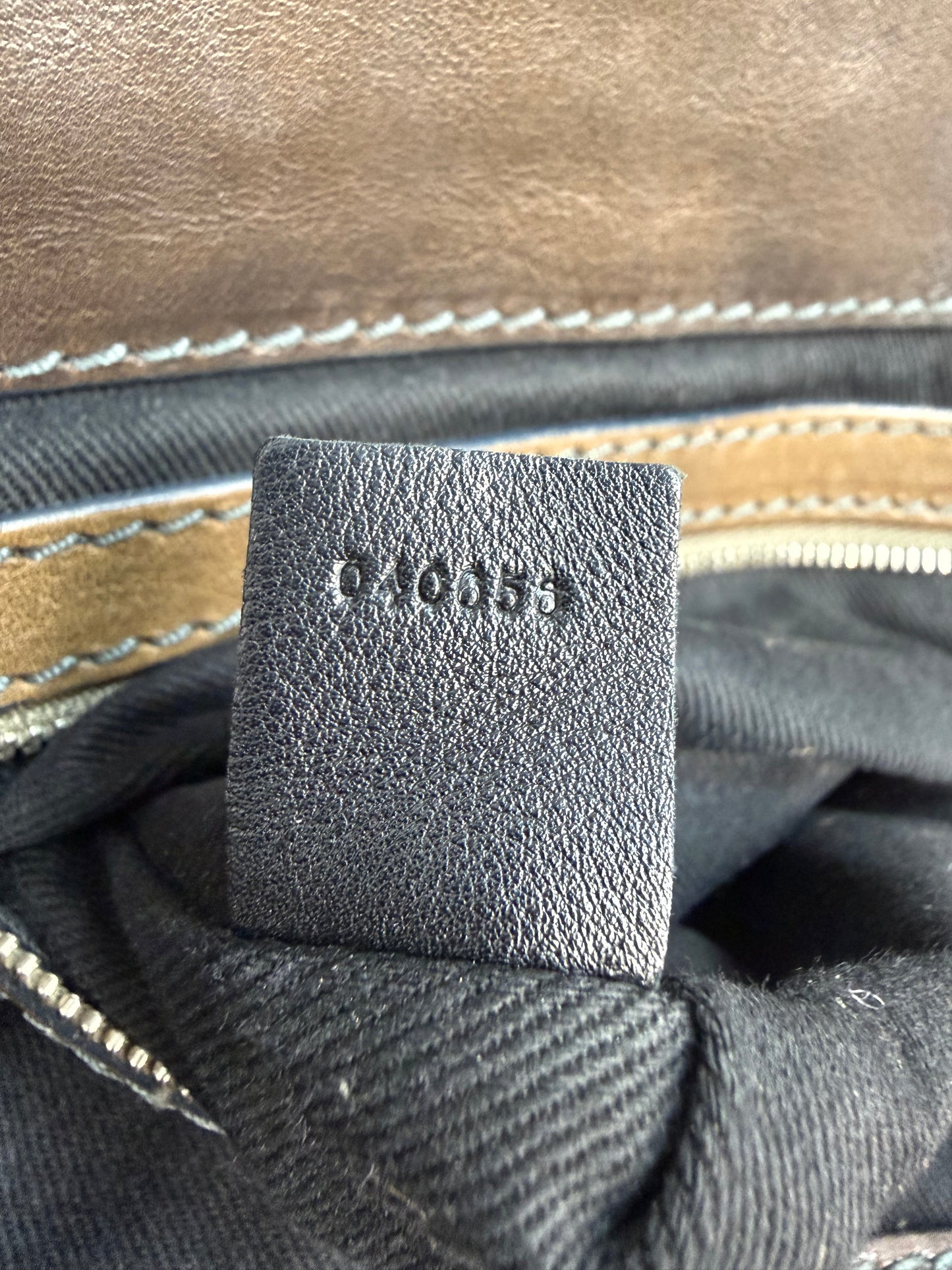 Vintage Chloé Handtasche braun / schwarz
